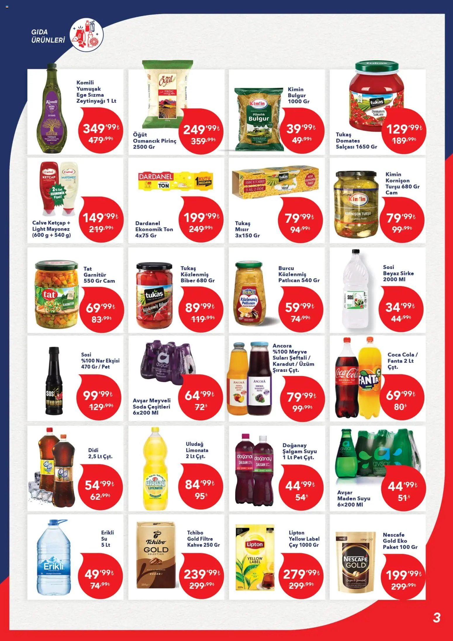 Kim Market Katalog - 11.05.2026 tarihinden itibaren geçerlidir | Sayfa: 3 | Ürünler: Sirke, Meyve, Şeftali, Maden suyu