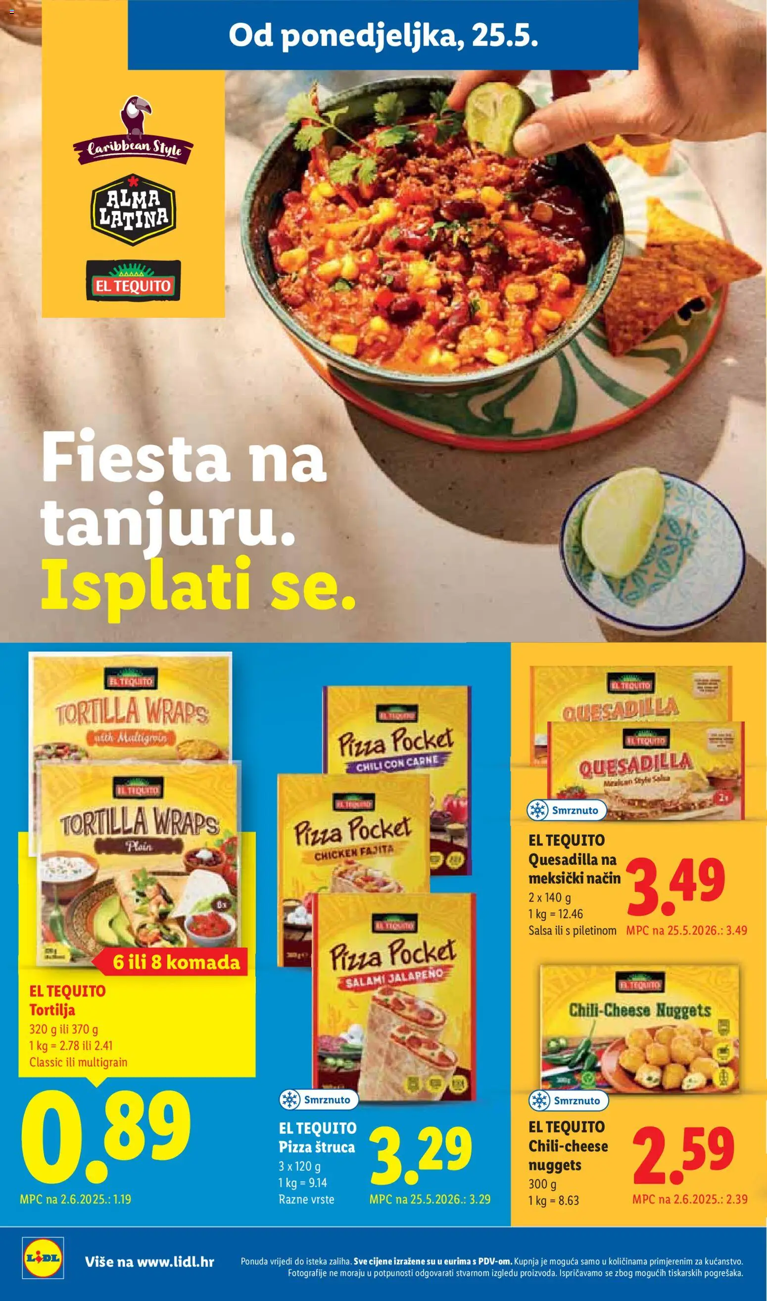 Lidl katalog | vrijedi od 25.05.2026 | Stranica: 18 | Proizvodi: Pizza