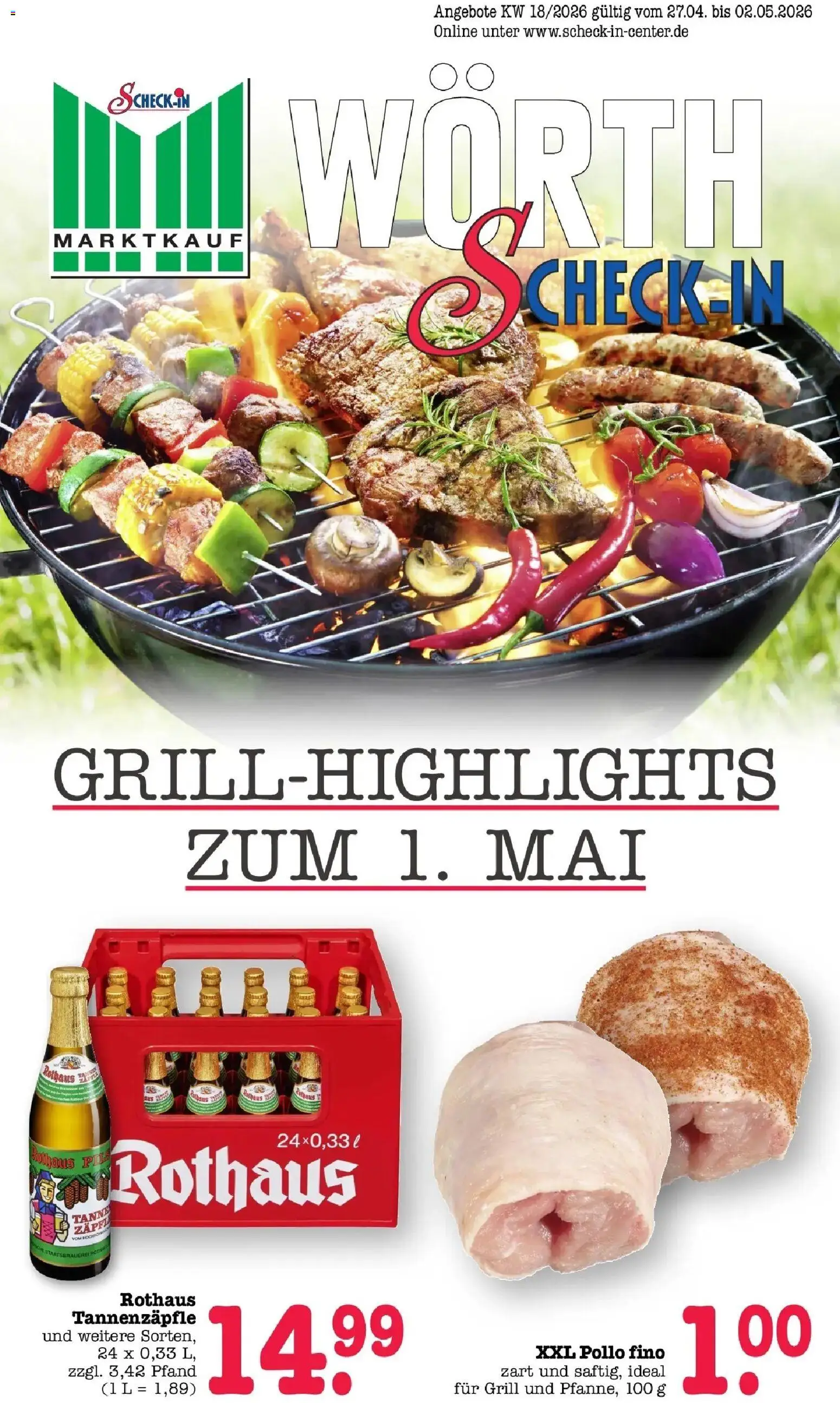 Edeka prospekt Wörth Am Rhein	 – gültig ab 27.04.2026 | Seite: 5 | Produkte: HP, Grill