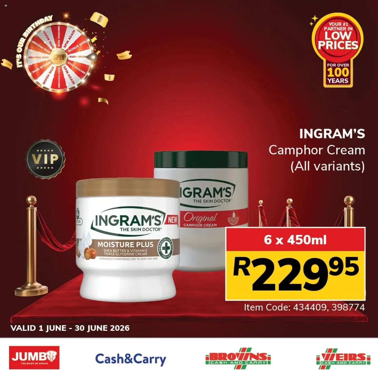 New Jumbo catalogue – valid from 01.06.2026 | Page: 5 | Products: Butter, Cream