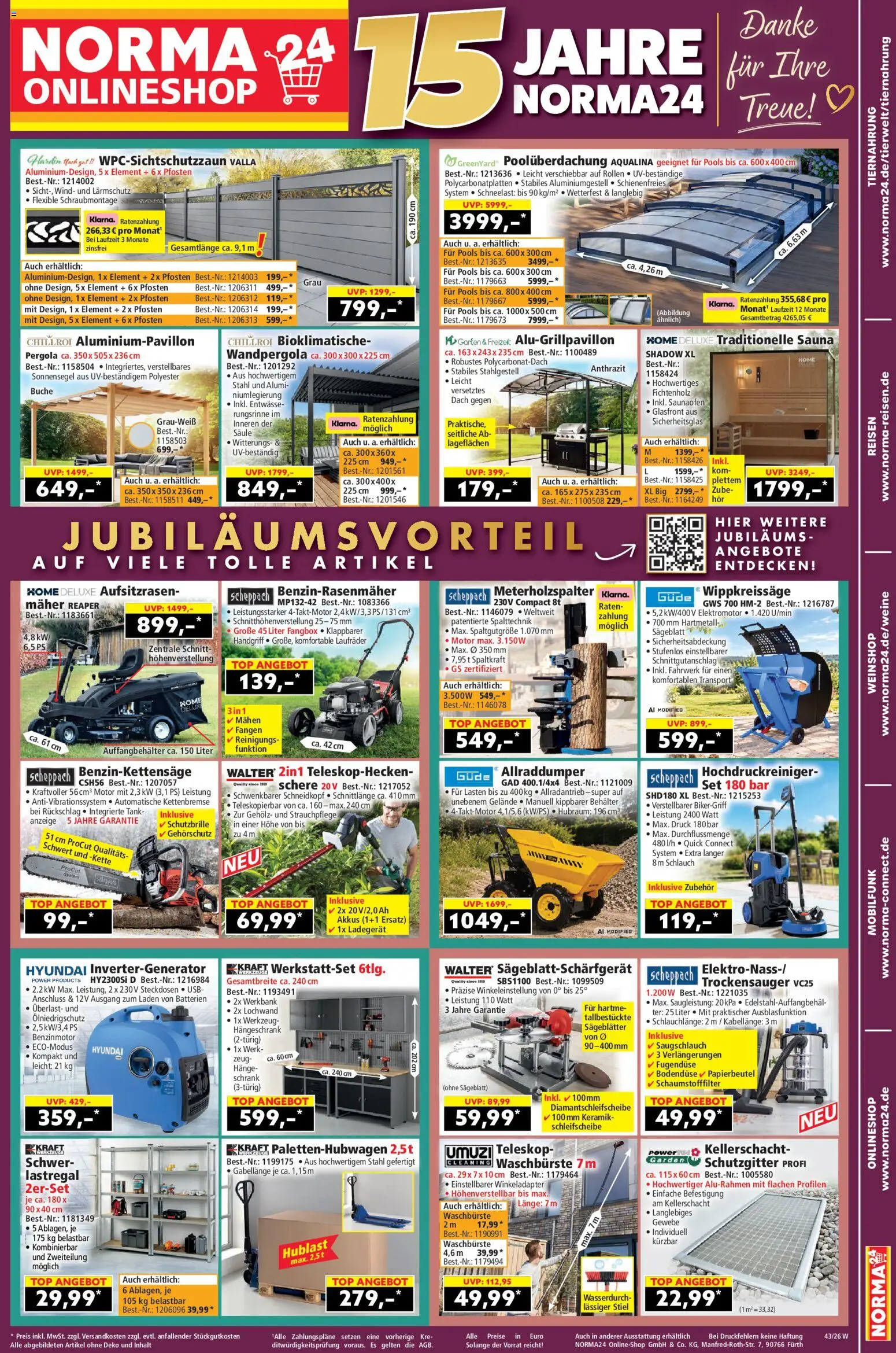 Norma Onlineshop – gültig ab 19.10.2026 | Seite: 1 | Produkte: USB, Batterien, Schrank, Ladegerät
