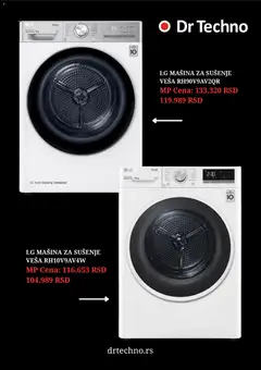 Dr Techno katalog - pregled Dr Techno kataloga - važi od 01.04.2026 | Strana: 2 | Proizvode: Mašina za sušenje veša