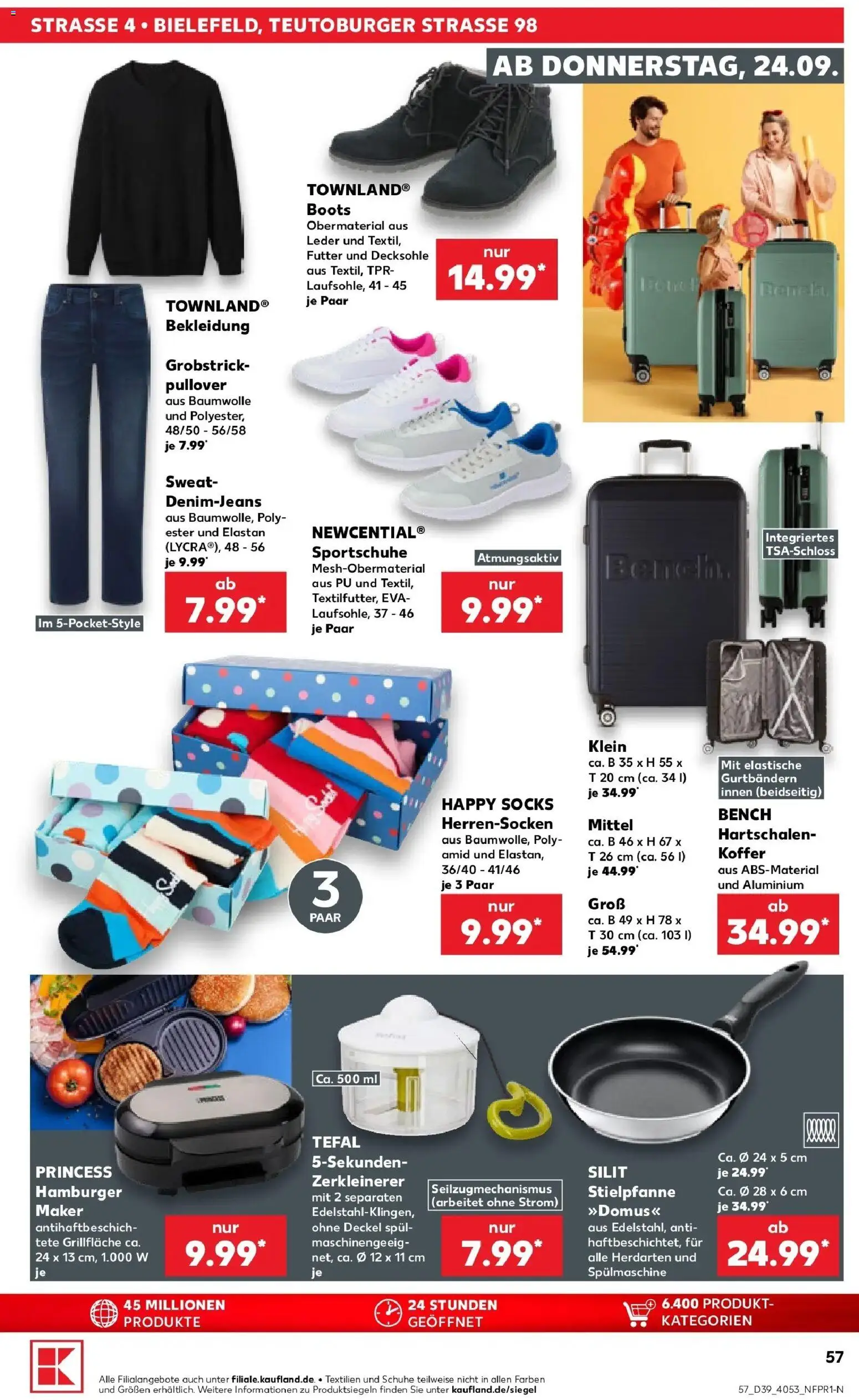 Prospekt Kaufland ab 21.09.2026 » Angebote Online zum Blättern | Seite: 69 | Produkte: Bekleidung, Pullover, Koffer