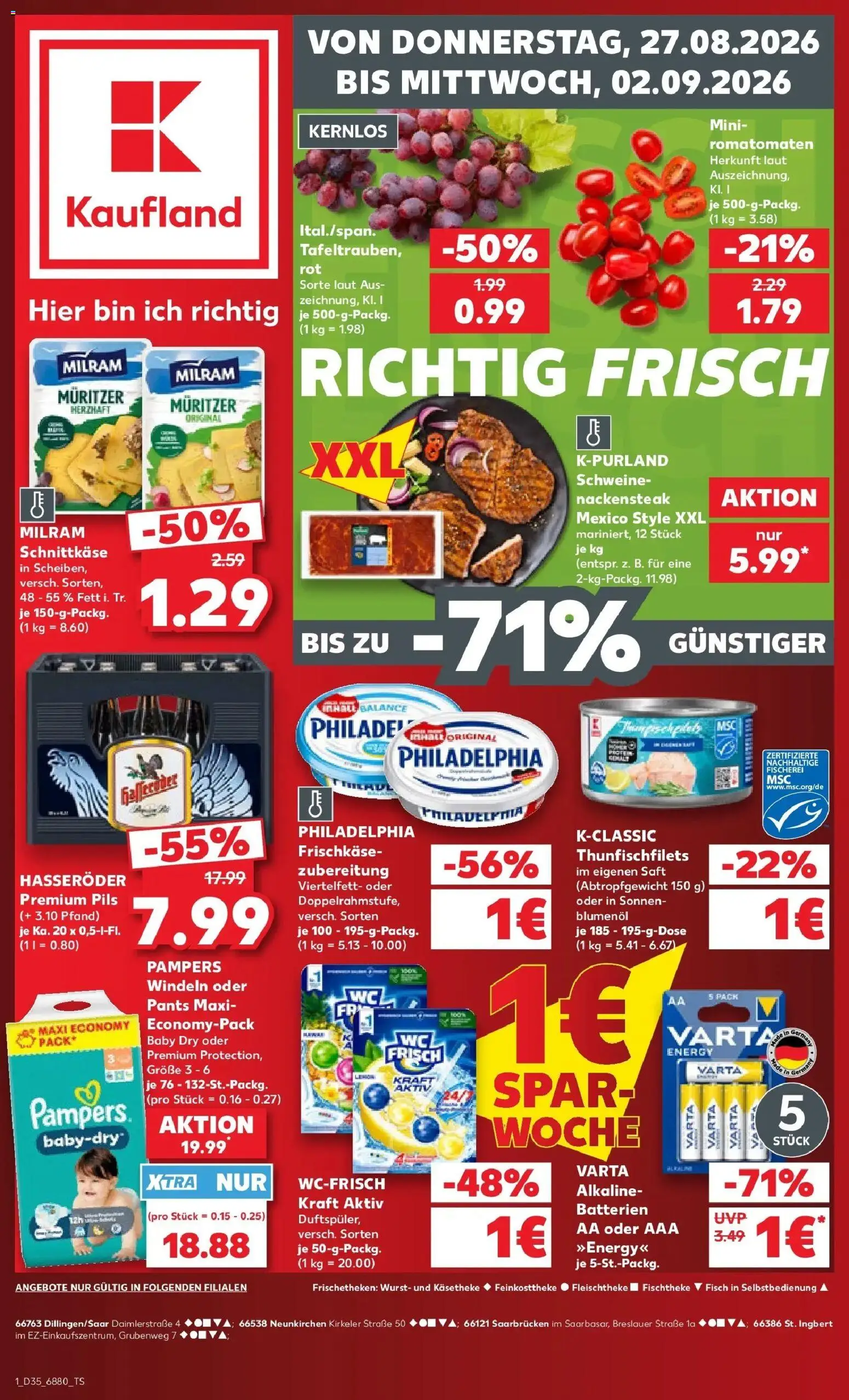 Prospekt Kaufland ab 24.08.2026 » Angebote Online zum Blättern | Seite: 12