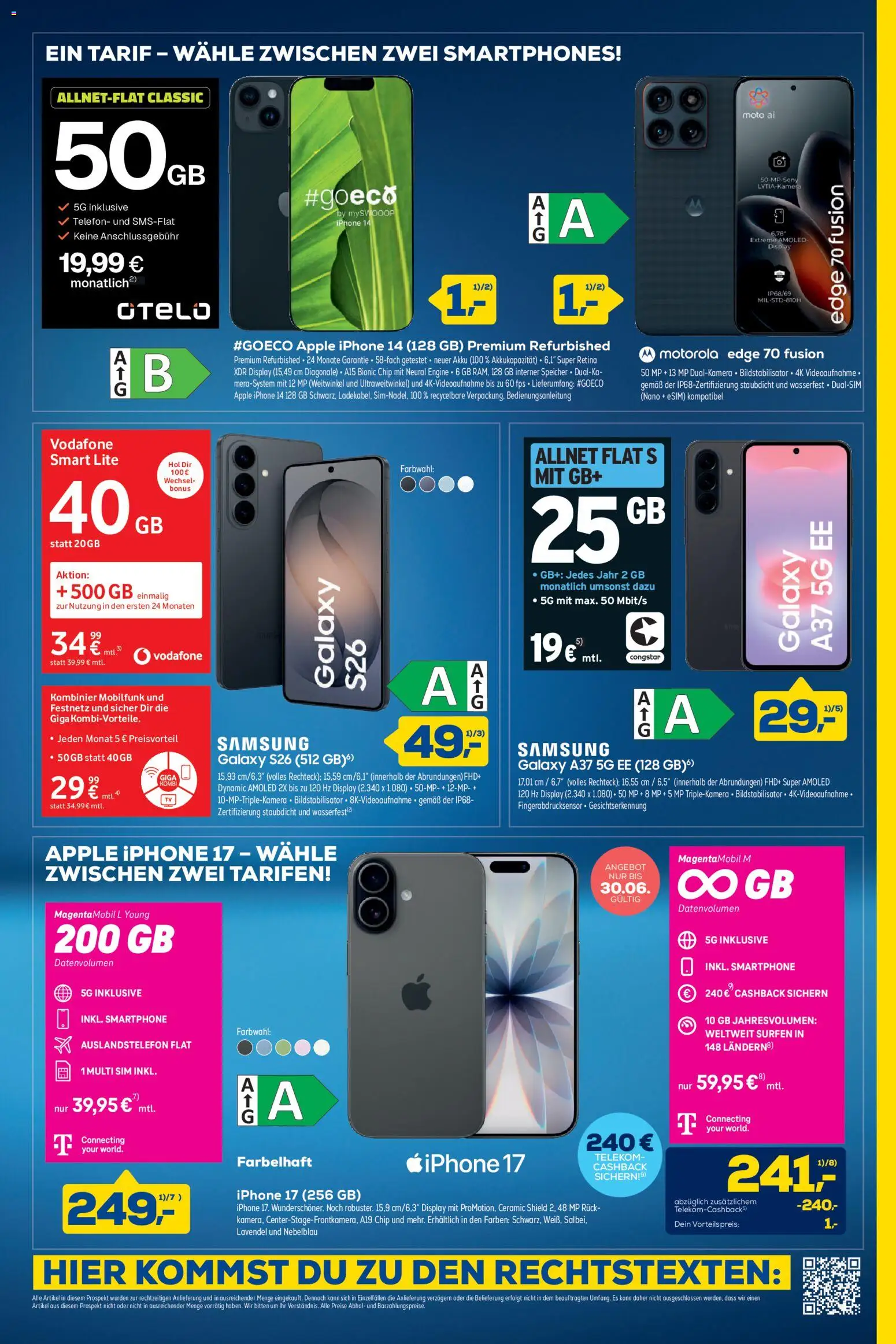 Euronics  Aktueller Prospekt – gültig ab 24.06.2026 | Seite: 9 | Produkte: Samsung, Smartphones, Apple, Smartphone
