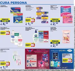 Anteprima del volantino Esselunga S volantino Cura e Bellezza valido a partire dal 10/09/2026 | Pagina: 17 | Prodotti: Proteggi slip, Intimo, Slip, Basso