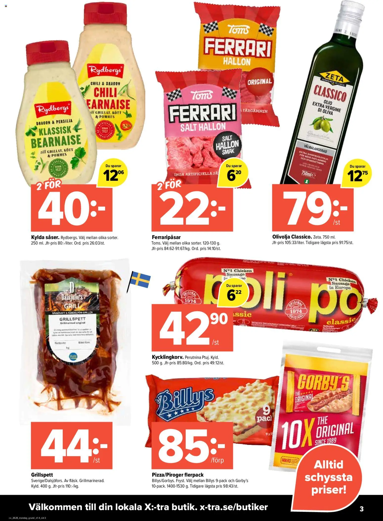 Coop X:-TRA reklamblad aktuell från 06/07/2026 | Sida: 3