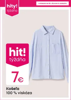 Pepco leták platný od 30.07.2026 | Strana: 2 | Produkty: Košeľa