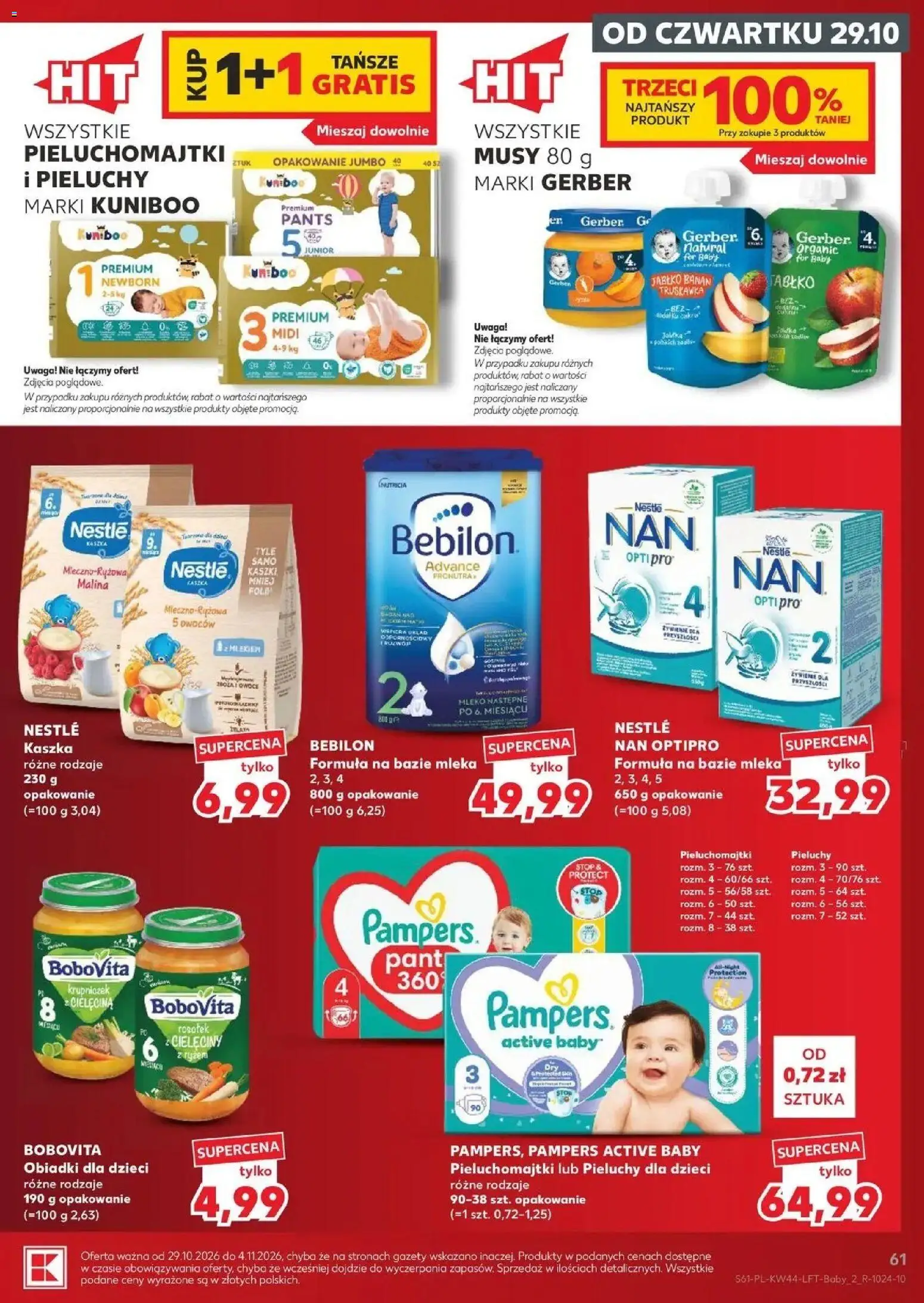 Kaufland aktualna gazetka od 29.10.2026 - od jutra PDF | Strona: 61