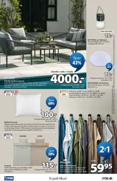 JYSK - Tilbudsavis uge 24 gyldig fra 12.06.2026 | Side: 24 | Produkter: Sofa, Bord, Håndklæde, Loungesæt