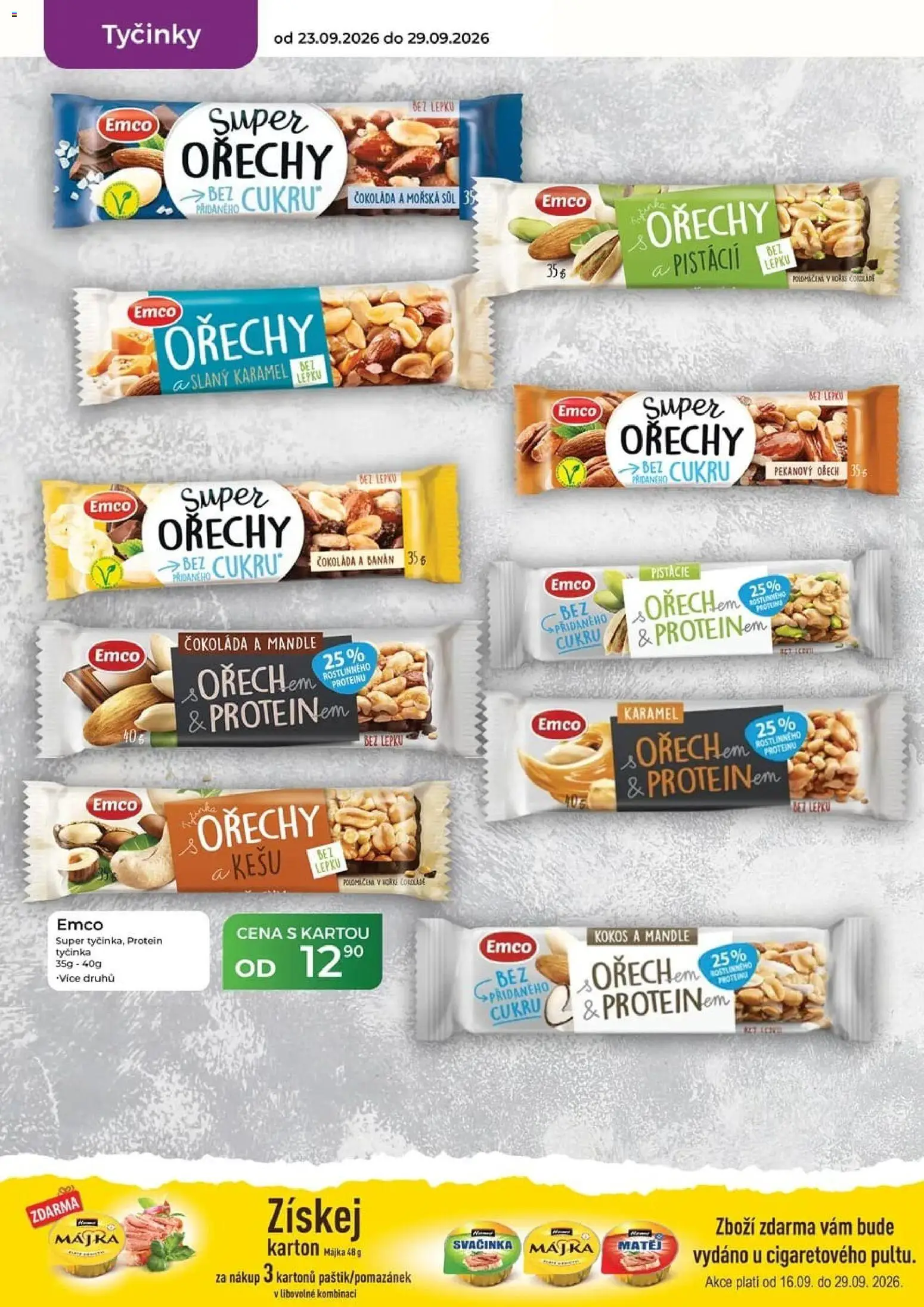Tamda Foods leták od 23.09.2026 | Strana: 26 | Produkty: Slaný karamel, Kešu, Pistácie, Tyčinky