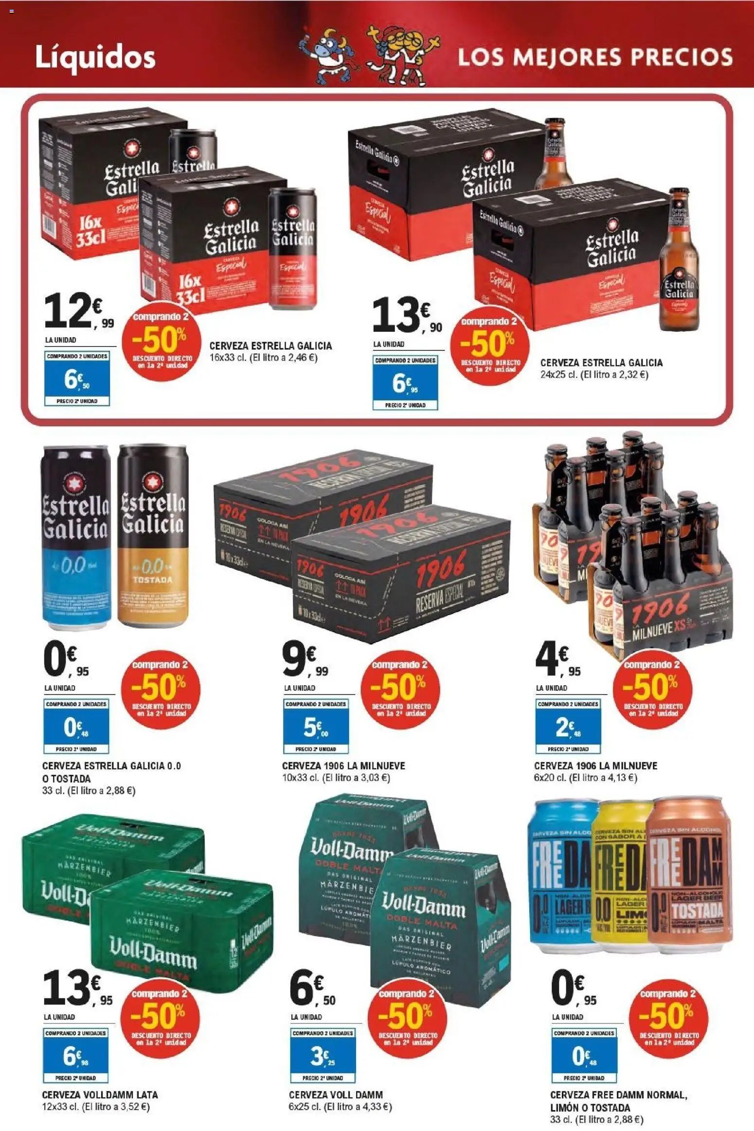E.Leclerc folleto │ válido desde el 17.06.2026 | Página: 14 | Productos: Cerveza, Nevera
