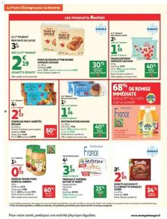 Auchan - Prévisualisation de MUFFINS NATURE AUCHAN, x 4, 250 g valide à partir de 08/09/2026 | Page: 16