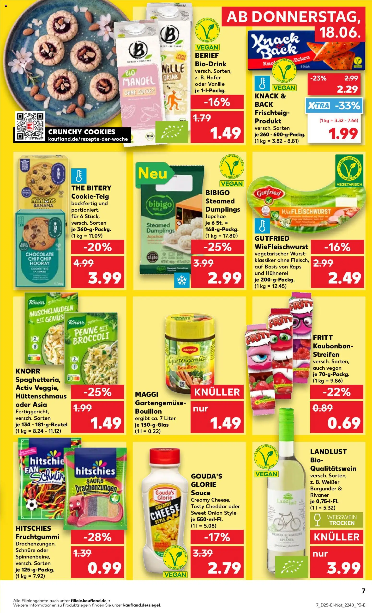Kaufland Prospekt Speyer – gültig ab 18.06.2026 | Seite: 7 | Produkte: Maggi, Knorr, Zucker, Wurst