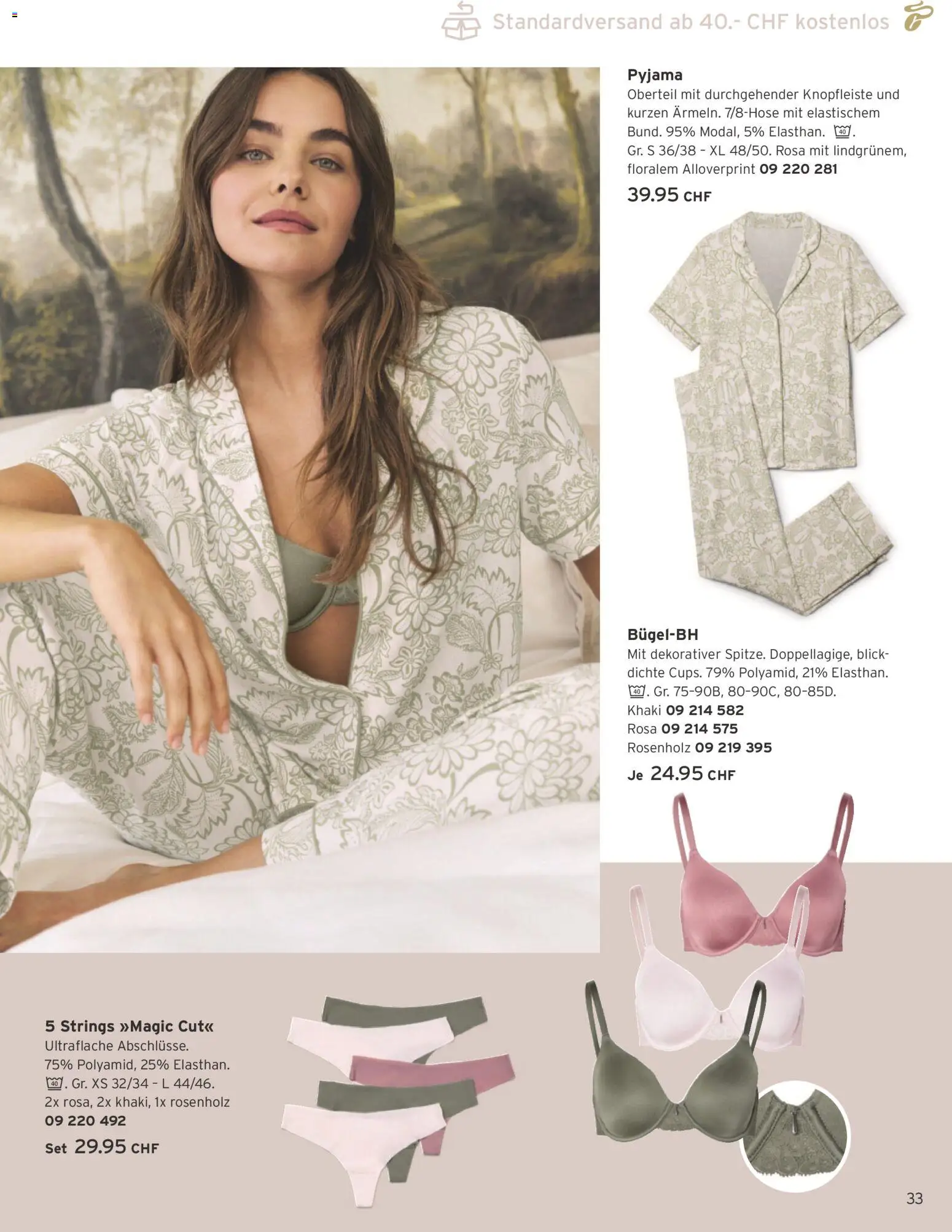 Tchibo aktionen – gültig ab 01.09.2026 | Seite: 33 | Produkte: Pyjama