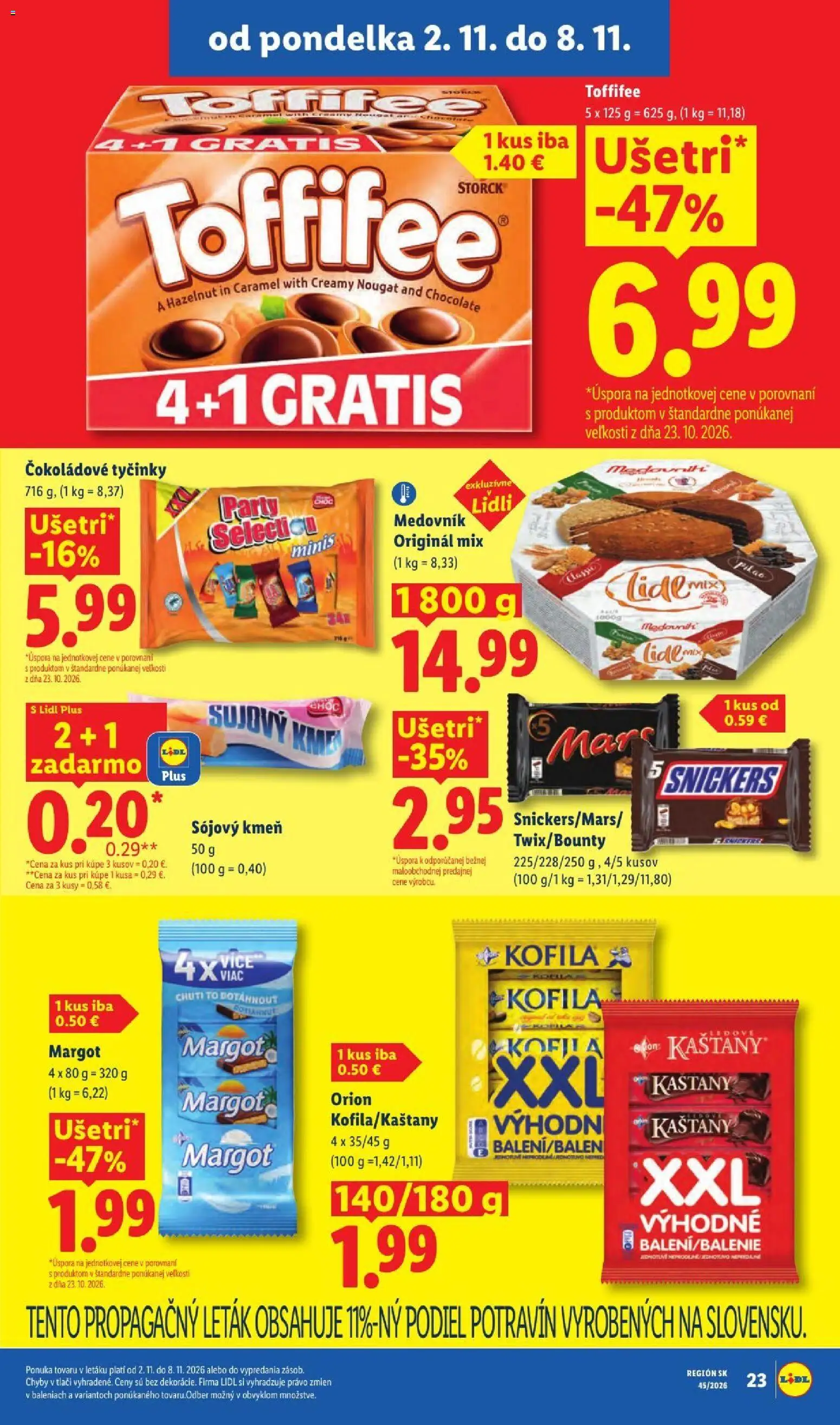 Nové Lidl akcie – leták je platný od 02.11.2026 | Strana: 37