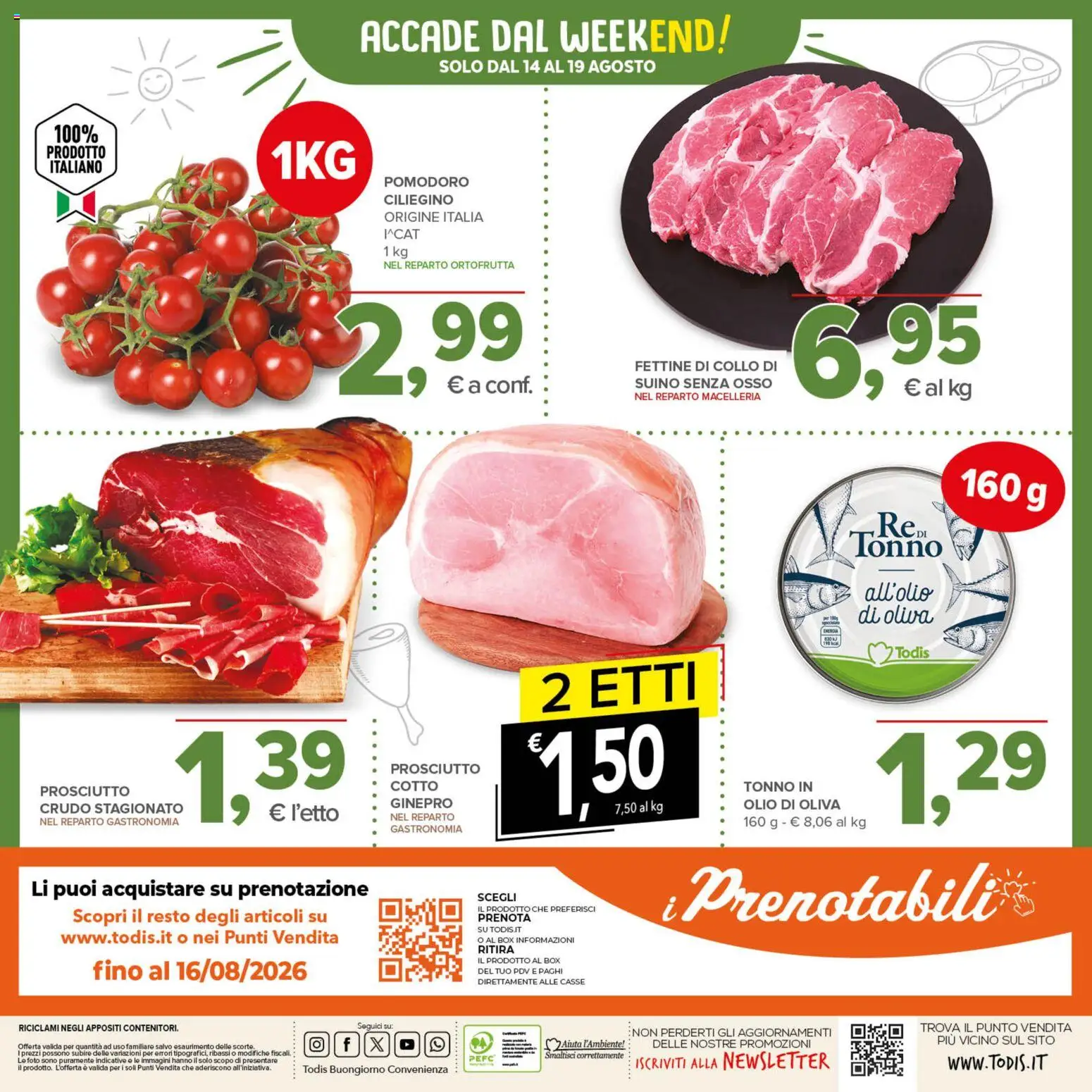 Volantino Todis del 06/08/2026 | Pagina: 20