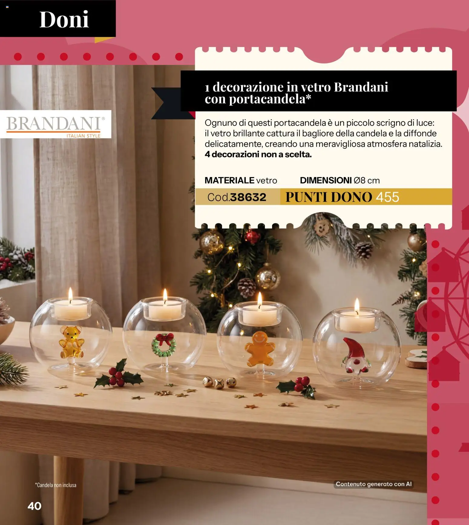 Volantino Stanhome del 27/10/2026 | Pagina: 40 | Prodotti: Candela, Decorazioni, Decorazione
