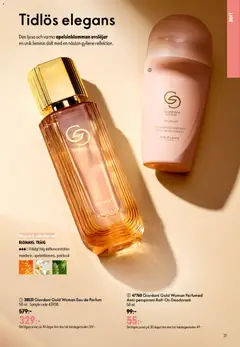 Oriflame erbjudanden 09/26 - Förhandsvisning av reklamblad från butik Oriflame aktuell från 24/06/2026 | Sida: 31 | Produkter: Doft, Deodorant, Antiperspirant