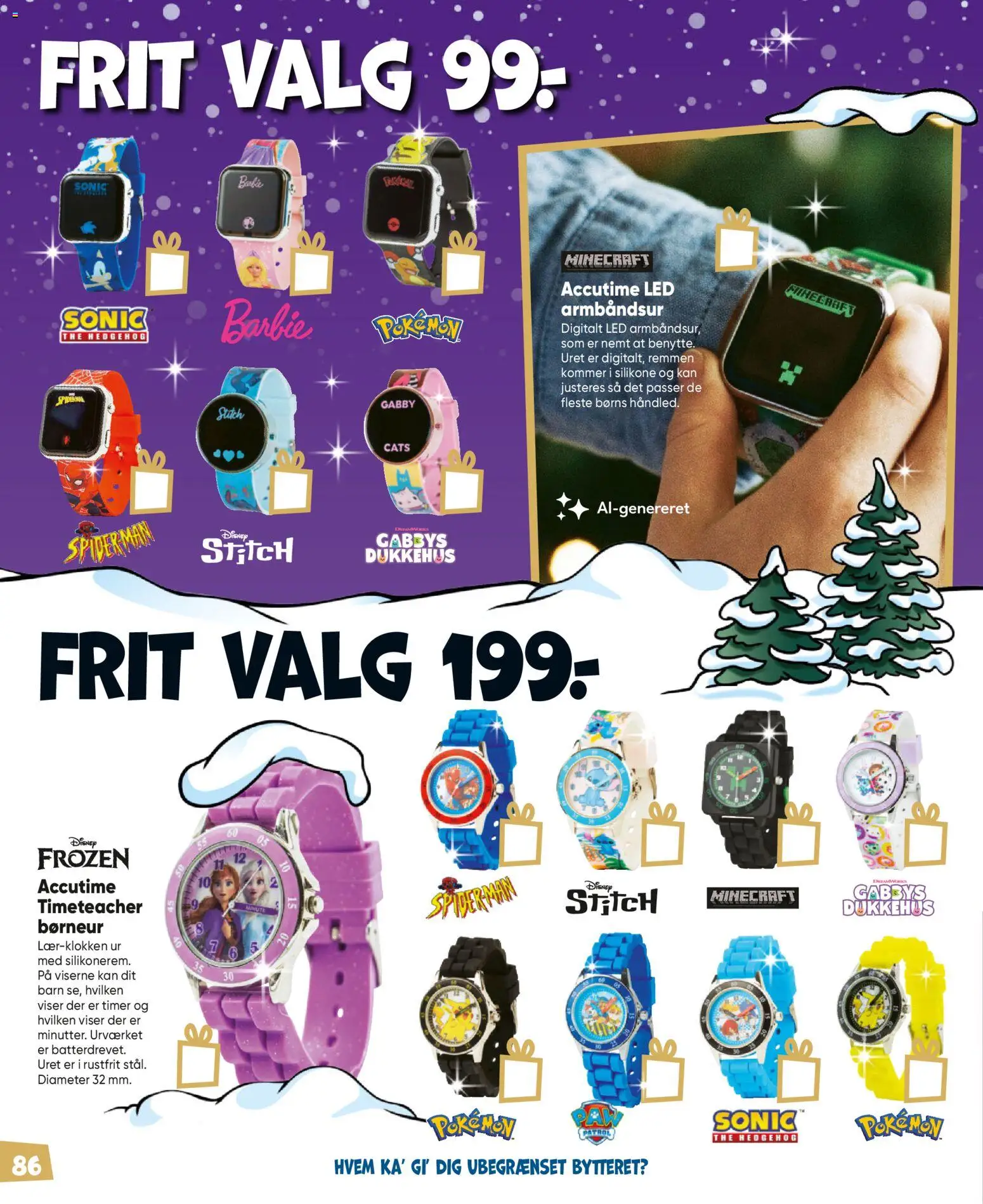 Bilka tilbudsavis – gyldig fra 09/10/2026 | Side: 86 | Produkter: Ur, Søm