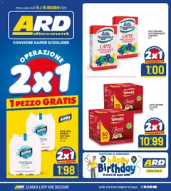 Anteprima del volantino ARD Discount volantino valido a partire dal 08/10/2026