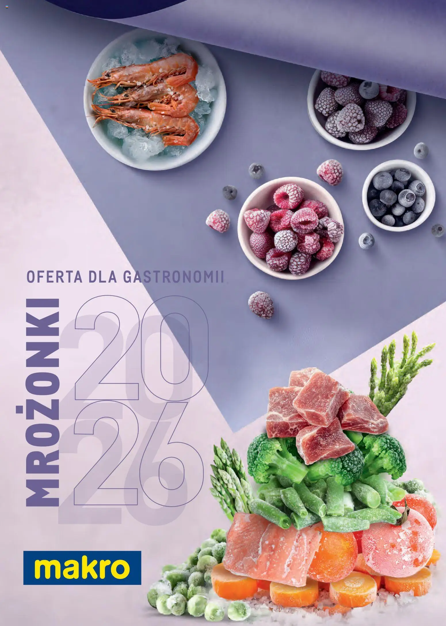 Makro gazetka - Mrożonki od 01.05.2026 | Strona: 1