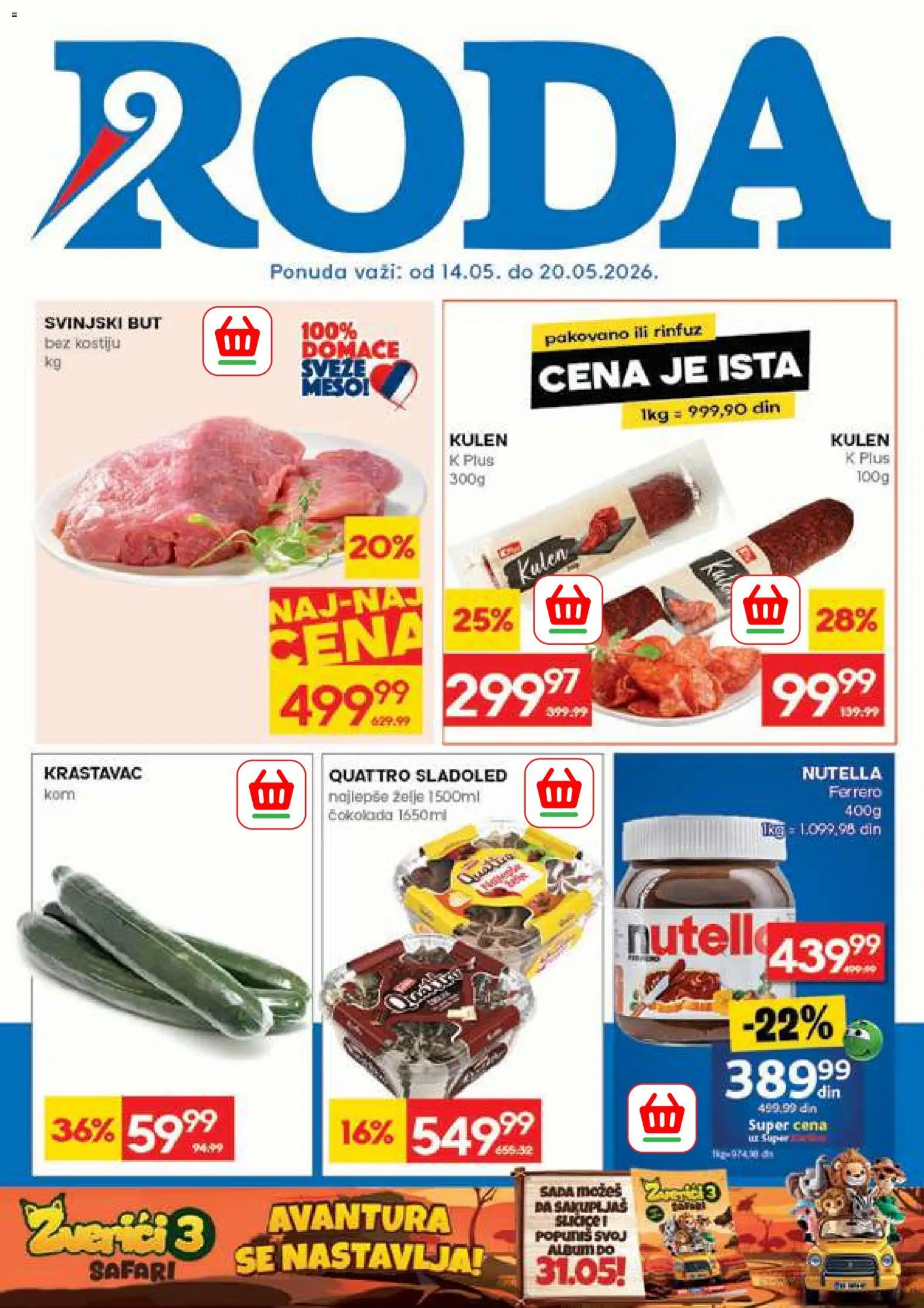 Roda katalog - važi od 14.05.2026 | Strana: 1