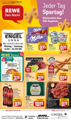 Rewe Prospekt Unna ab 17.08.2026 gültig