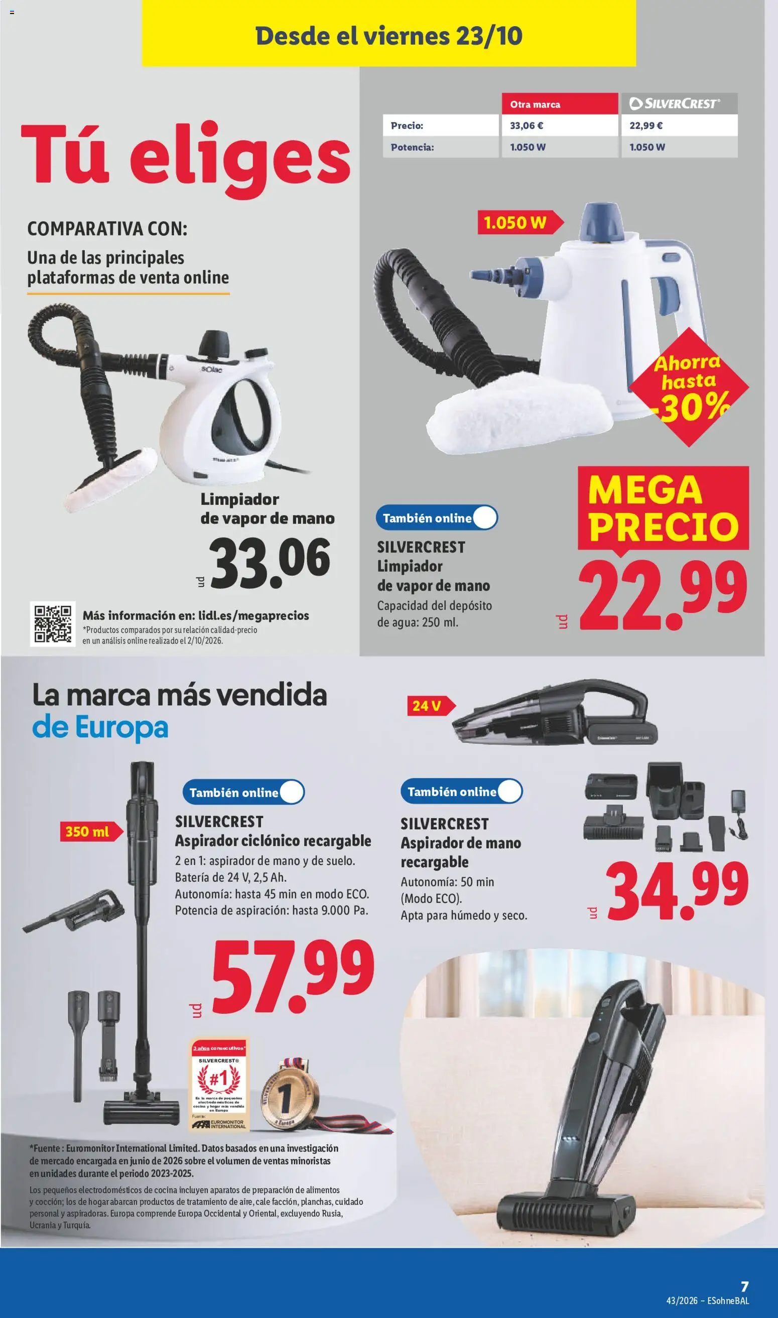 Lidl folleto de bazar │ válido desde el 19/10/2026 | Página: 23