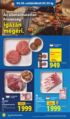 Lidl akciós újság - amely érvényes a következő dátumtól: 30.04.2026 | Oldal: 4