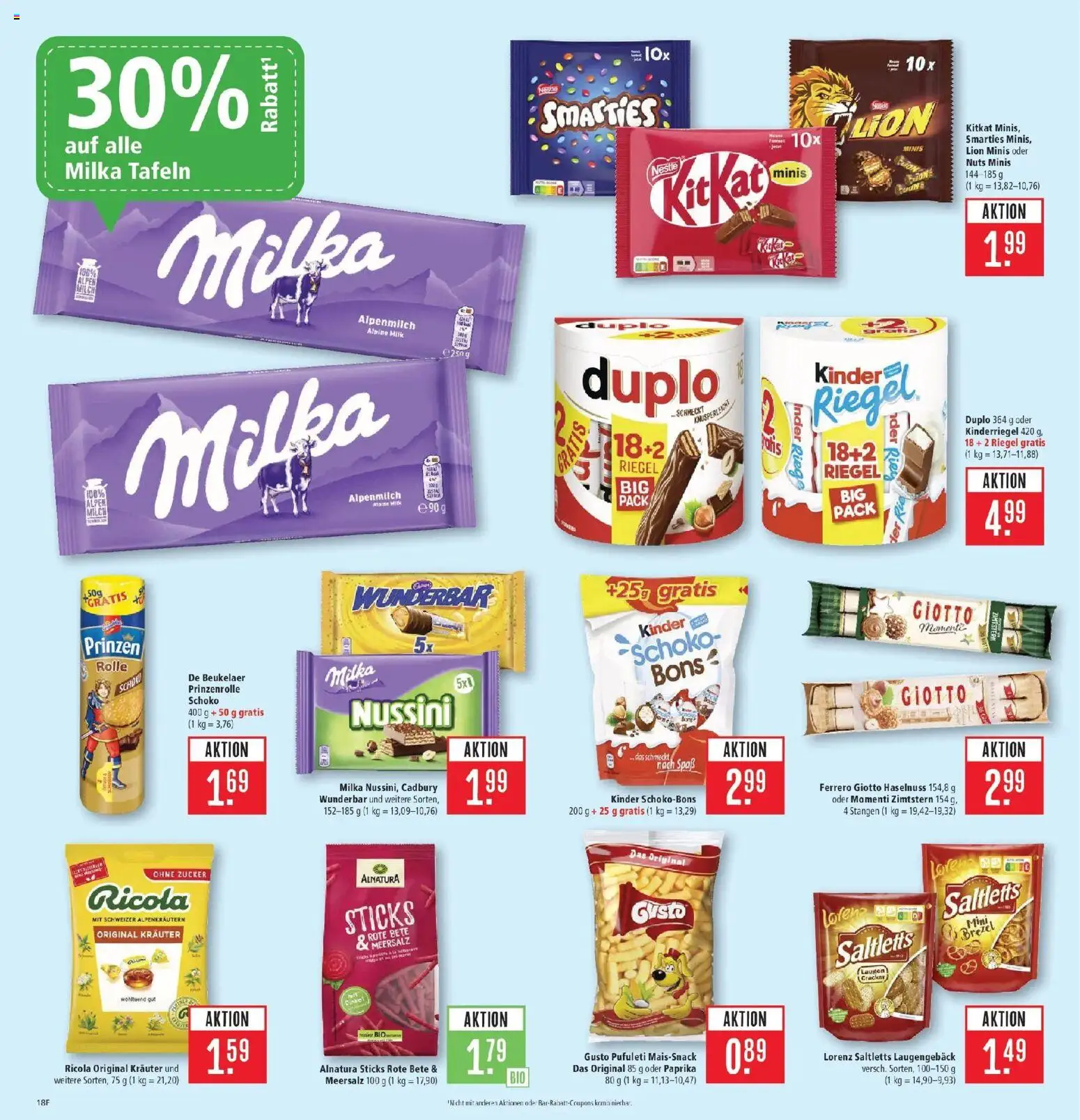 Marktkauf Prospekt Heidenheim (ab 28.09.2026) » Angebote online | Seite: 24 | Produkte: Milka, Kinder riegel, Paprika, Zucker