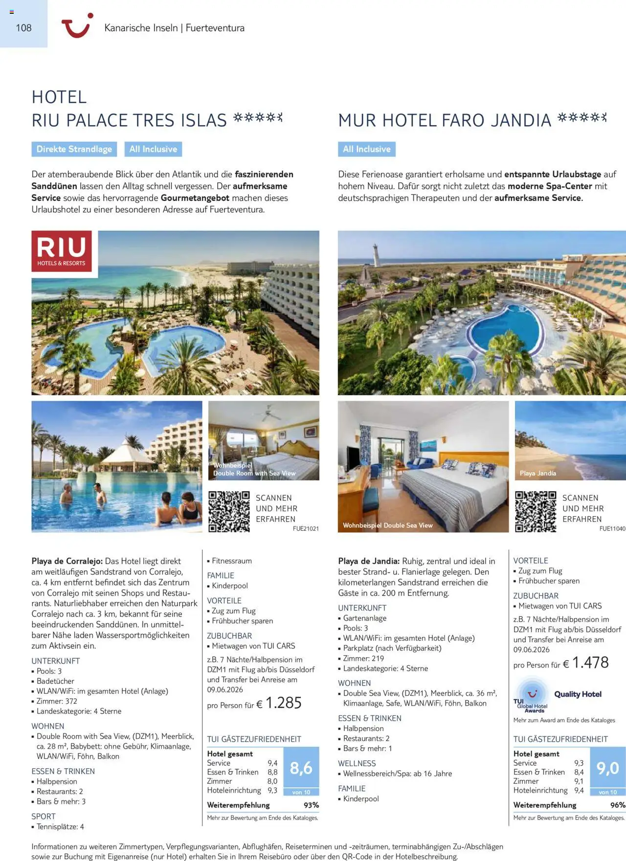 TUI Prospekt Kanaren, Kapverden & Senegal 2025/26 – gültig ab 01.11.2025 | Seite: 108 | Produkte: Babybett