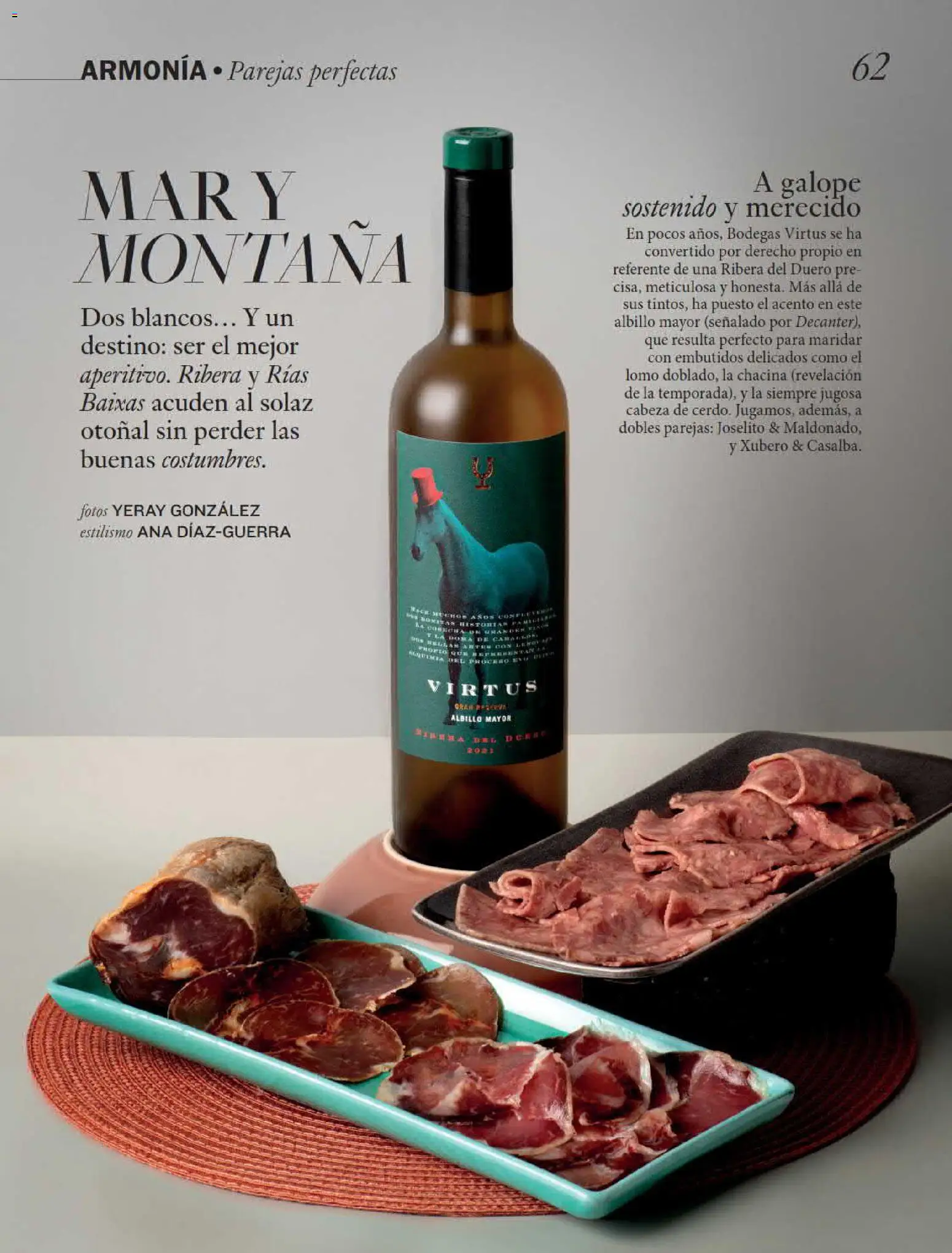 El Corte Inglés Gourmet Magazine │ válido desde el 01/10/2026 | Página: 62 | Productos: Lomo, Embutidos