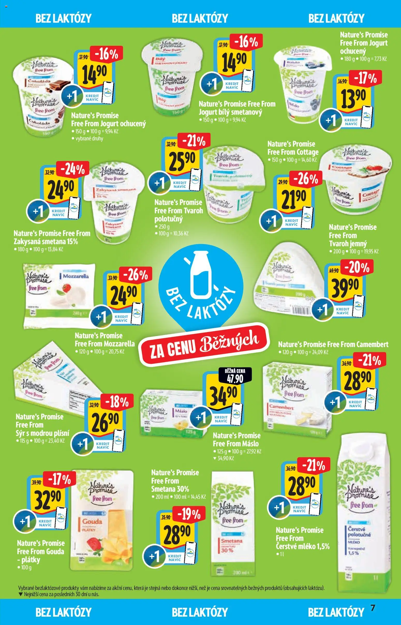Albert katalog - Hypermarket - Bio od 13.05.2026 | Strana: 7 | Produkty: Mléko, Sýr, Tvaroh, Zakysaná smetana