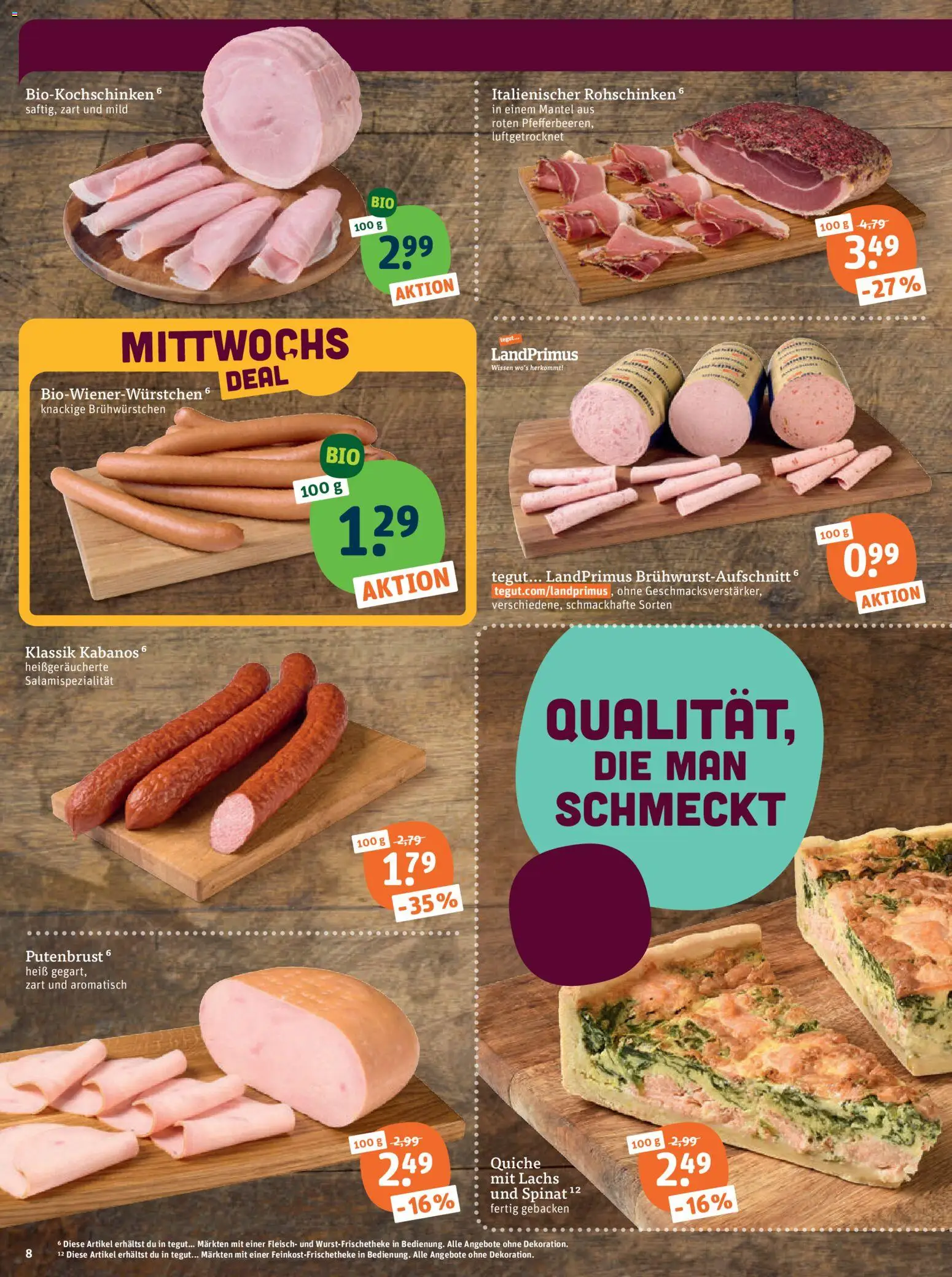 Tegut Prospekt – gültig ab 19.06.2026 | Seite: 10 | Produkte: Lachs, Mantel, Fleisch
