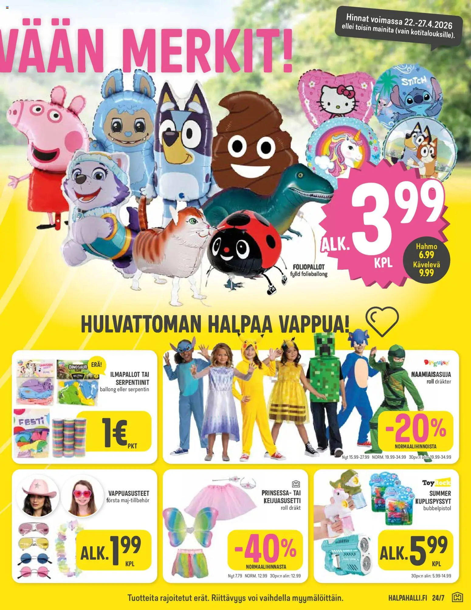 Halpa Halli tarjoukset – voimassa 22.04.2026 alkaen | Sivu: 11 | Tuotteet: Voi