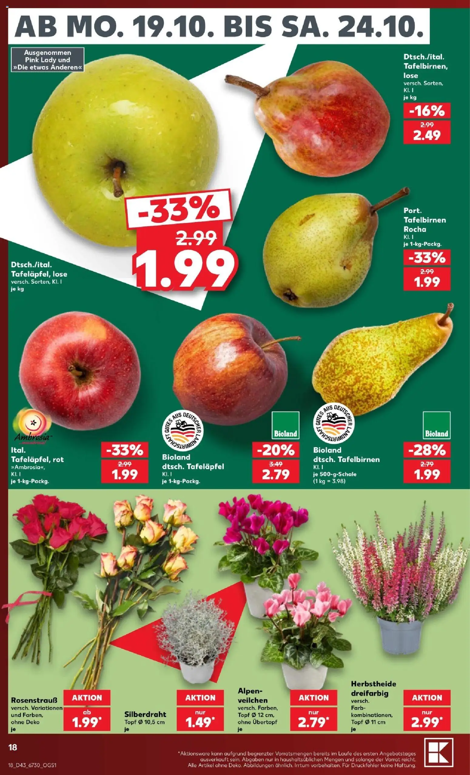 Kaufland Prospekt Zeitz – gültig ab 18.10.2026 | Seite: 18 | Produkte: Hahnchen, Käse, Dressing