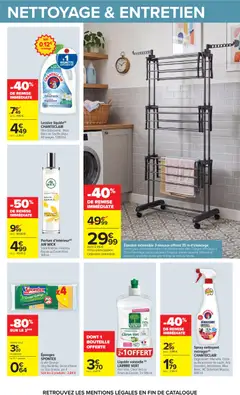 Carrefour - Prévisualisation de Carrefour catalogue valide à partir de 06/10/2026 | Page: 58 | Produits: Vaisselle, Air Wick, Dégraissant, Lessive