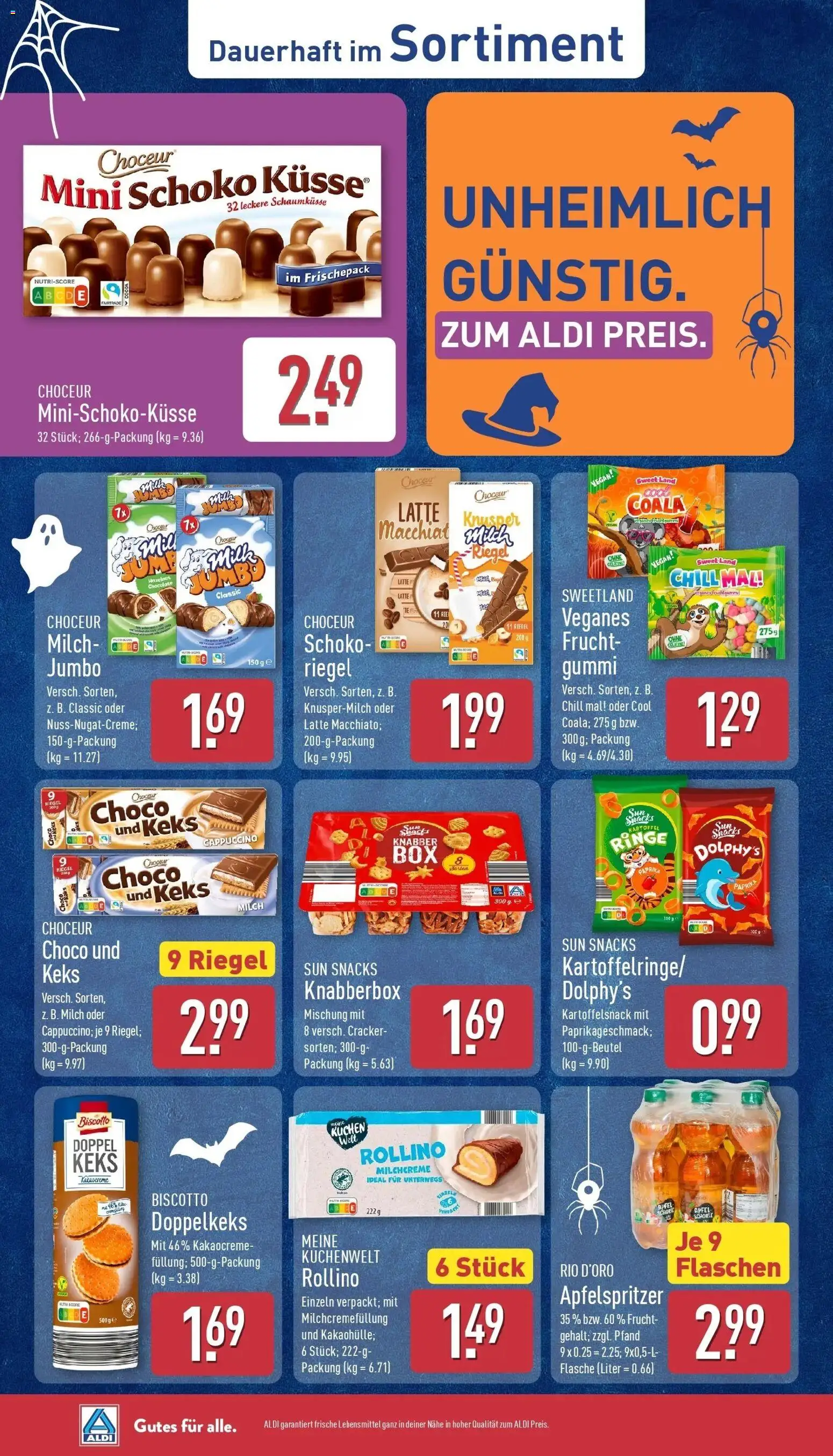 Aldi Aktueller Prospekt (ab 26.10.2026) » Angebote Online | Seite: 38 | Produkte: Milch, Box, Apple, Kuchen