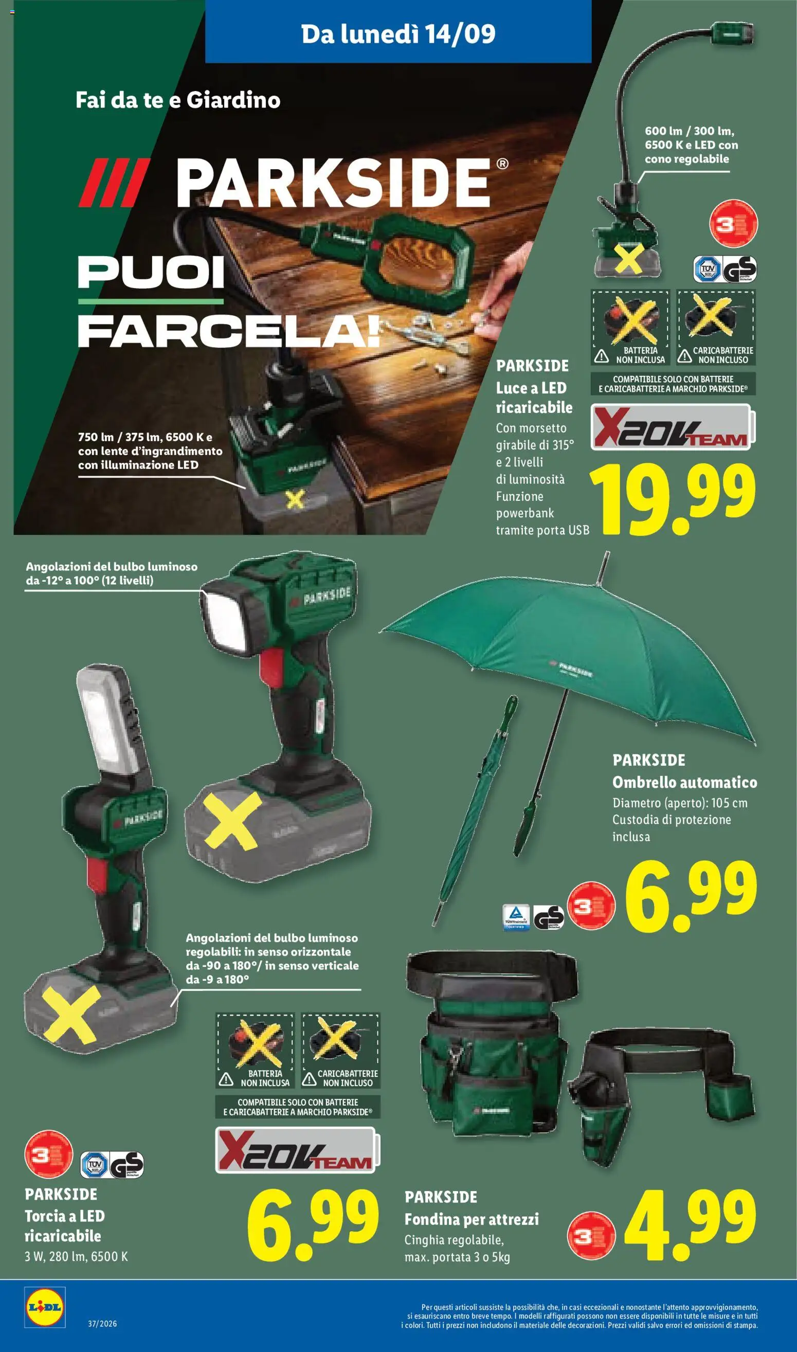 Volantino Lidl del 10/09/2026 | Pagina: 40