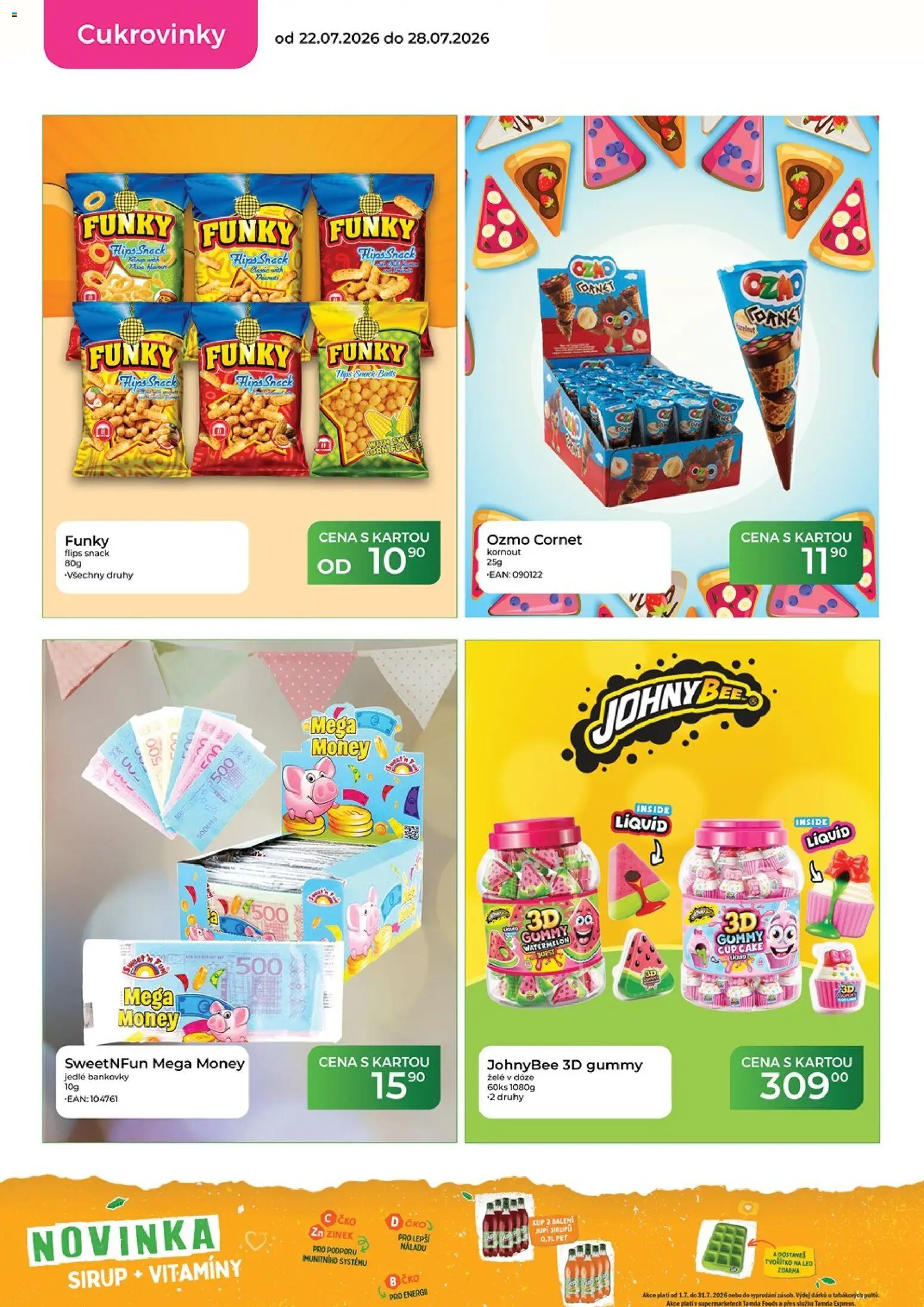 Tamda Foods leták od 22.07.2026 | Strana: 30 | Produkty: Vitamíny, Tvořítko na led, Sirup, Tvořítko