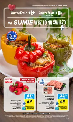 Pogląd oferty "Carrefour gazetka - Weź to na świeżo" - ważna od 03.08.2026