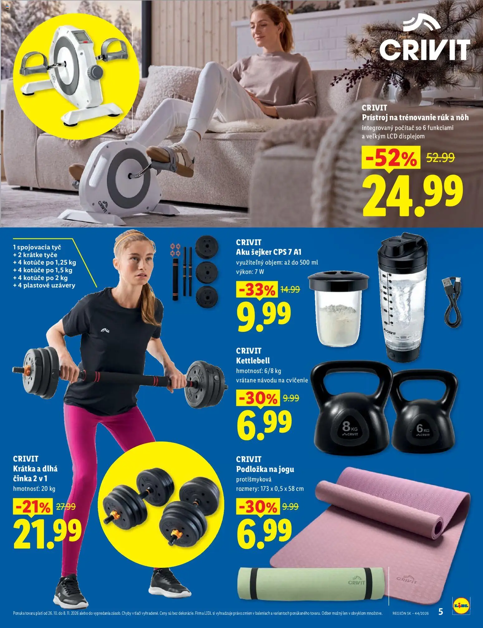 Nové Lidl akcie – leták je platný od 26.10.2026 | Strana: 5