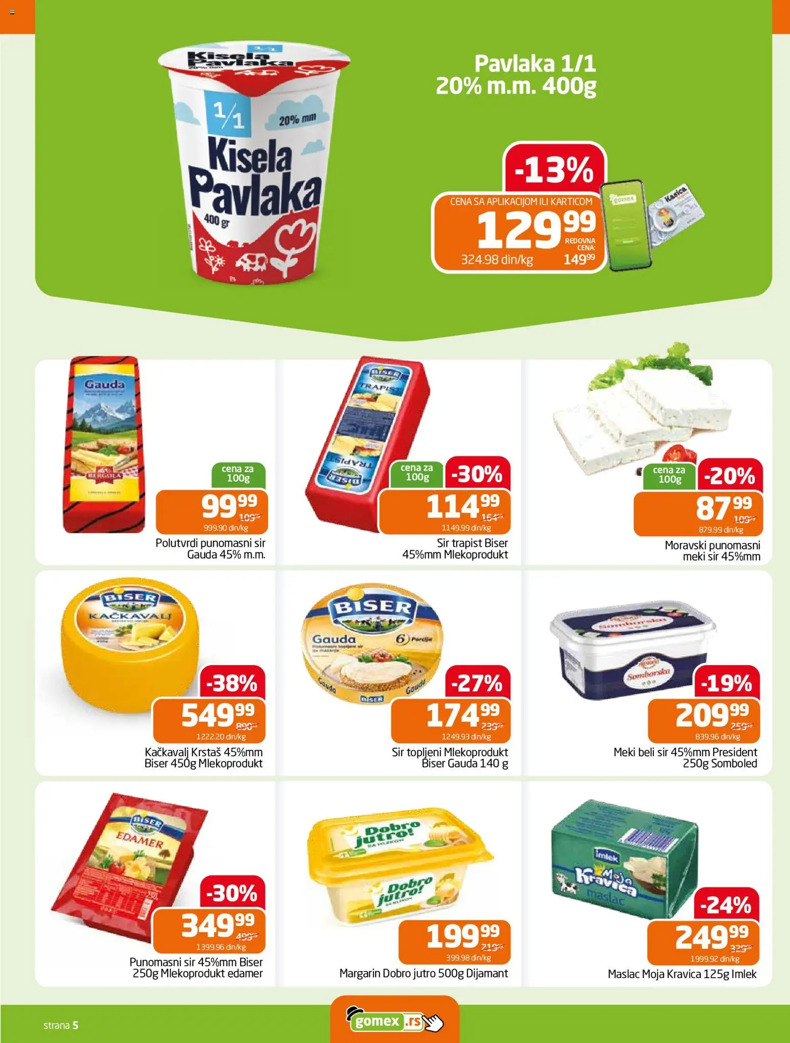 Gomex katalog - važi od 08.07.2026 | Strana: 5