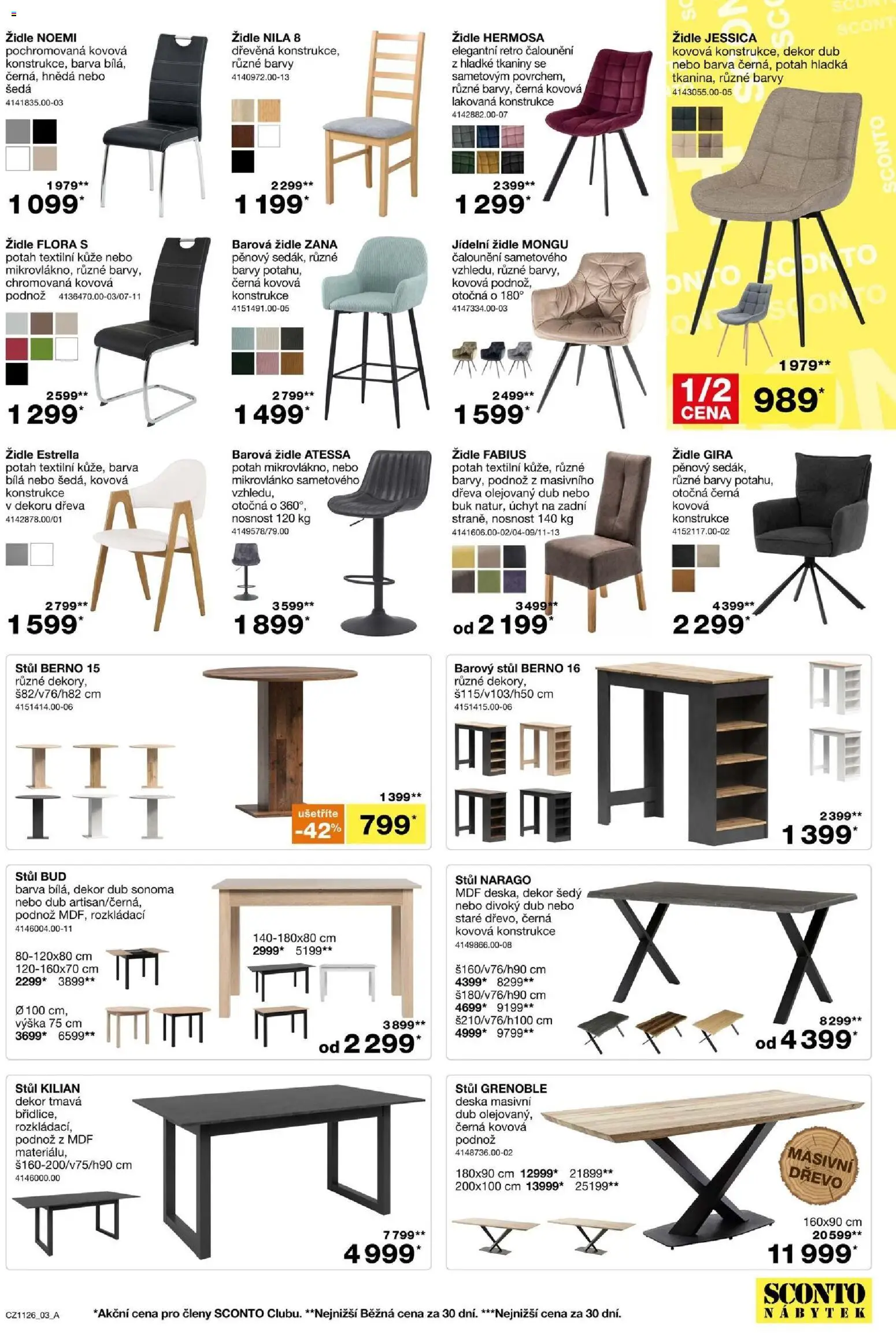 Sconto nábytek leták od 26.08.2026 | Strana: 3