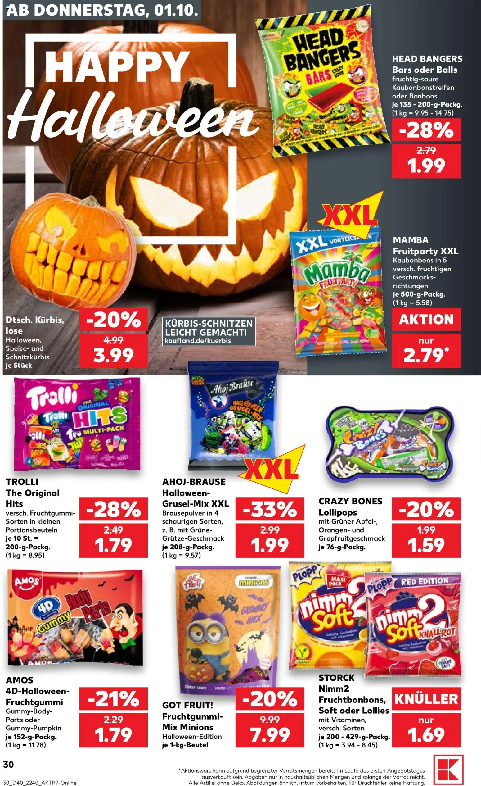 Kaufland Německo leták od 01.10.2026 | Strana: 30
