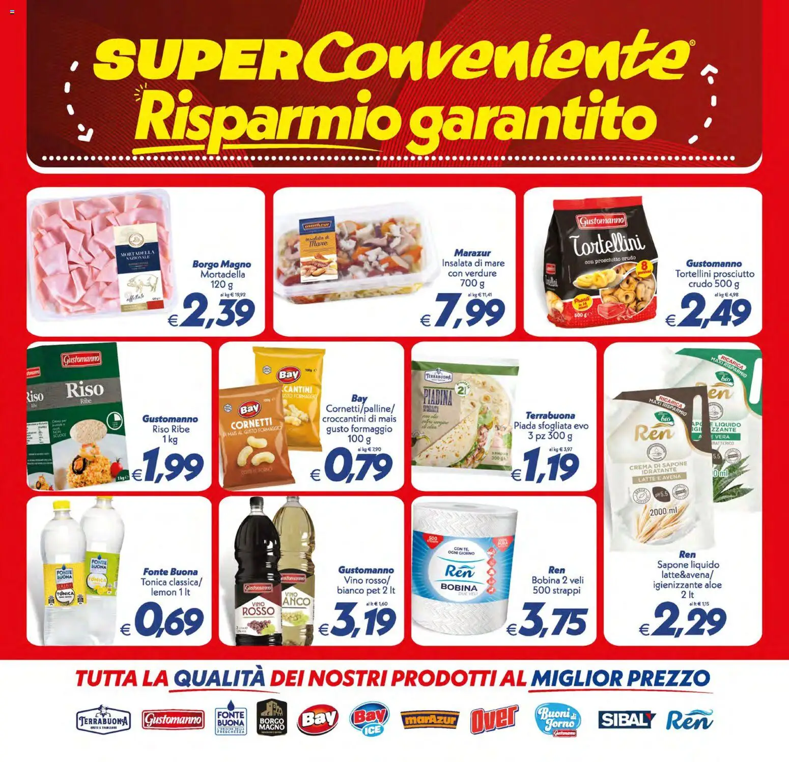 Volantino SuperConveniente del 01/09/2026 | Pagina: 22 | Prodotti: Sapone, Insalata, Verdure, Vino