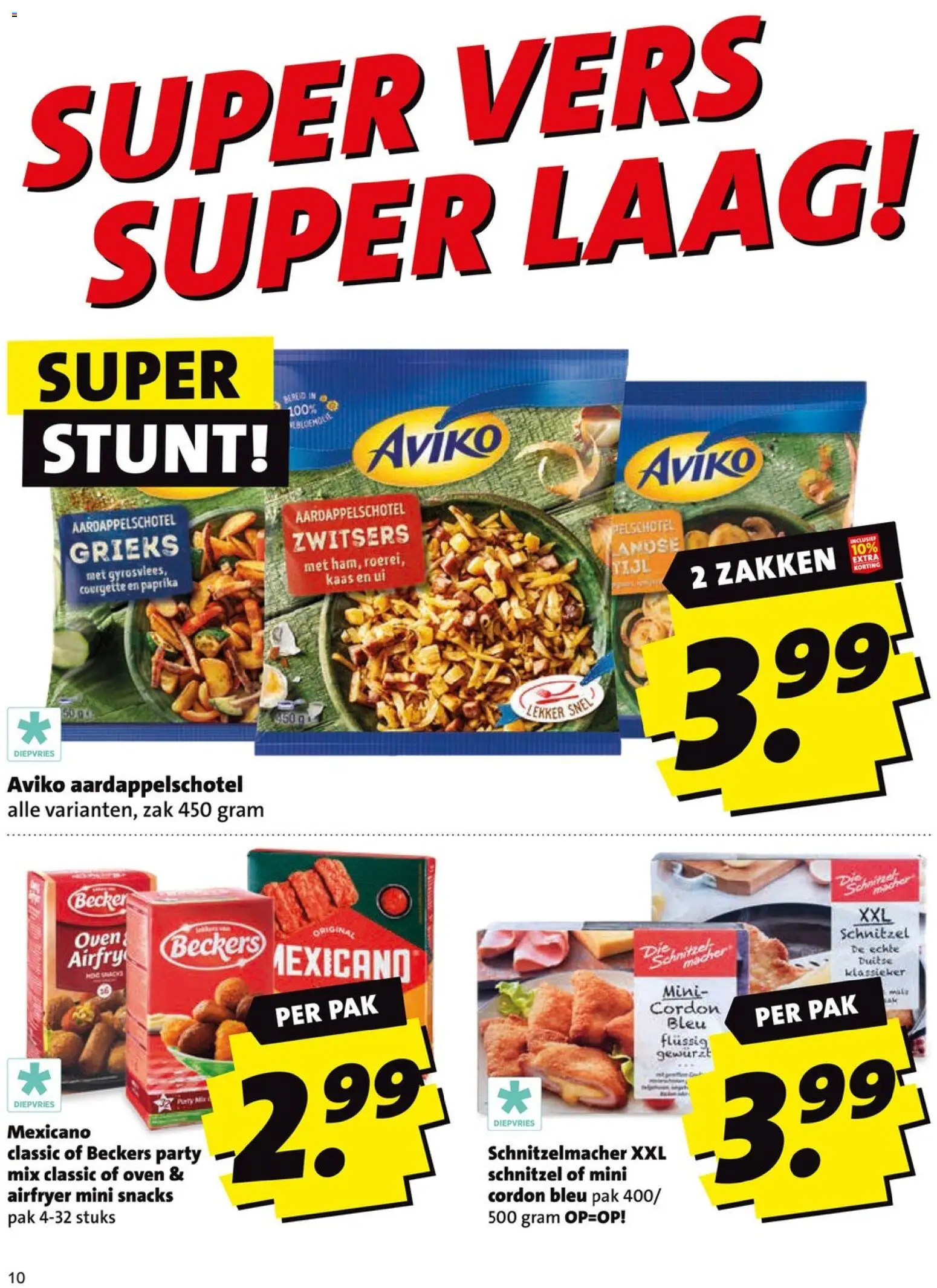 {H1} | Pagina: 10 | Producten: Snacks, Kaas, Courgette, Zwitsers