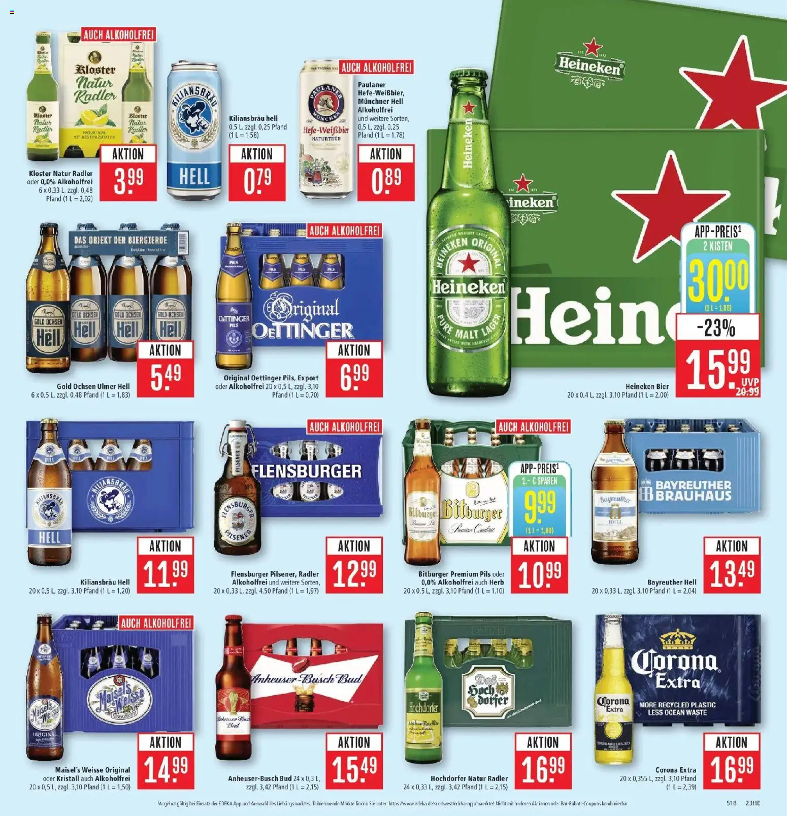Marktkauf - Marktkauf: Wochenangebote – gültig ab 29.06.2026 | Seite: 29 | Produkte: Bayreuther hell, Bitburger, Bier, Heineken