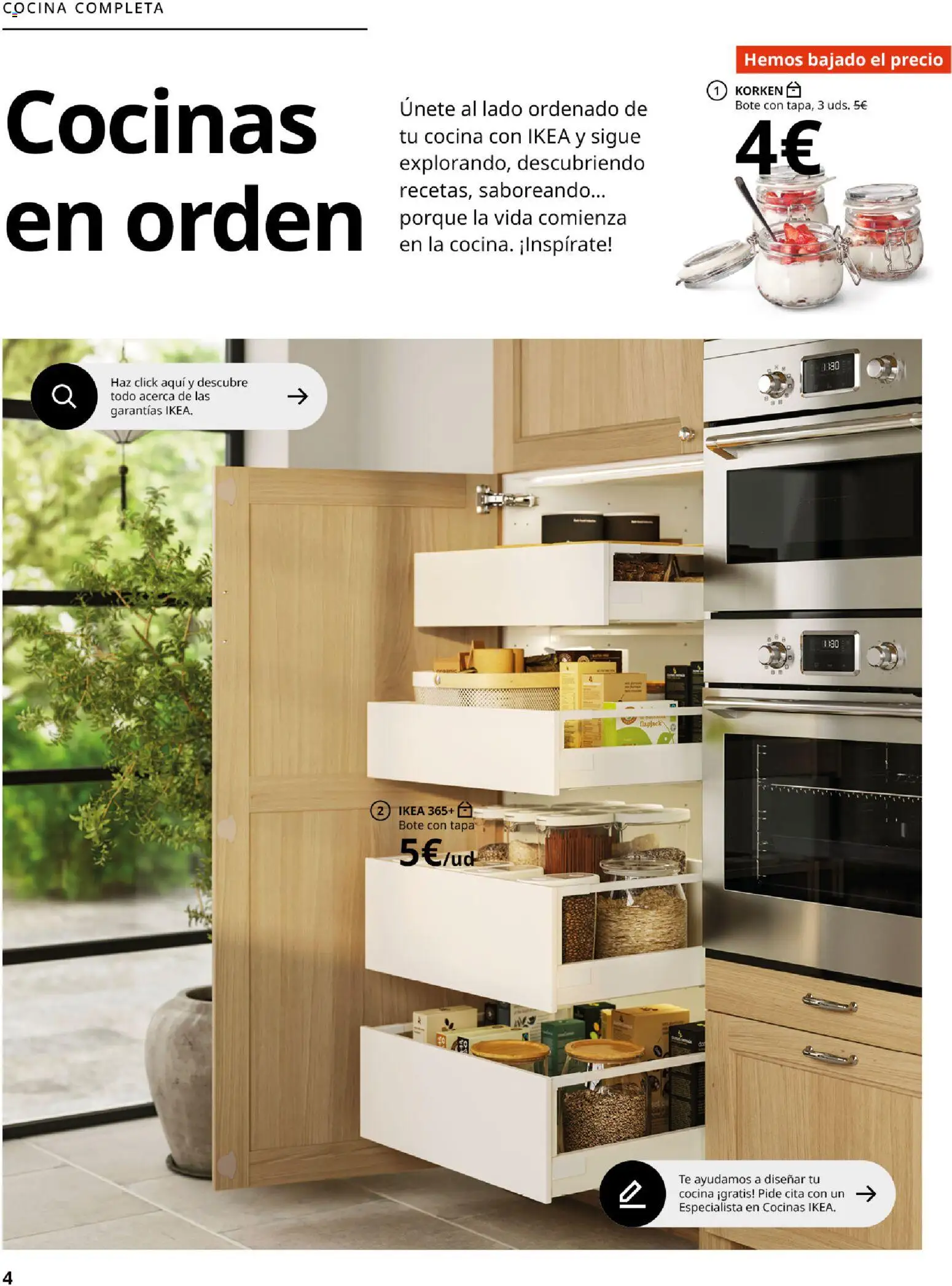 Catálogo IKEA Organización en el hogar │ válido desde el 15/01/2026 | Página: 4 | Productos: Té, Cocina